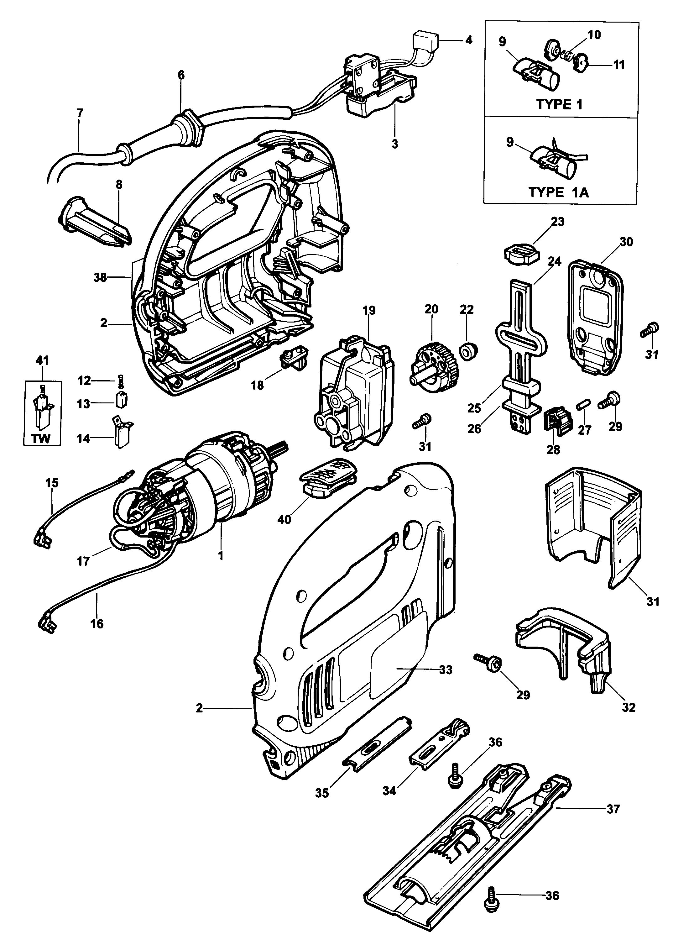 BLACK+DECKER JIGSAW Type 1