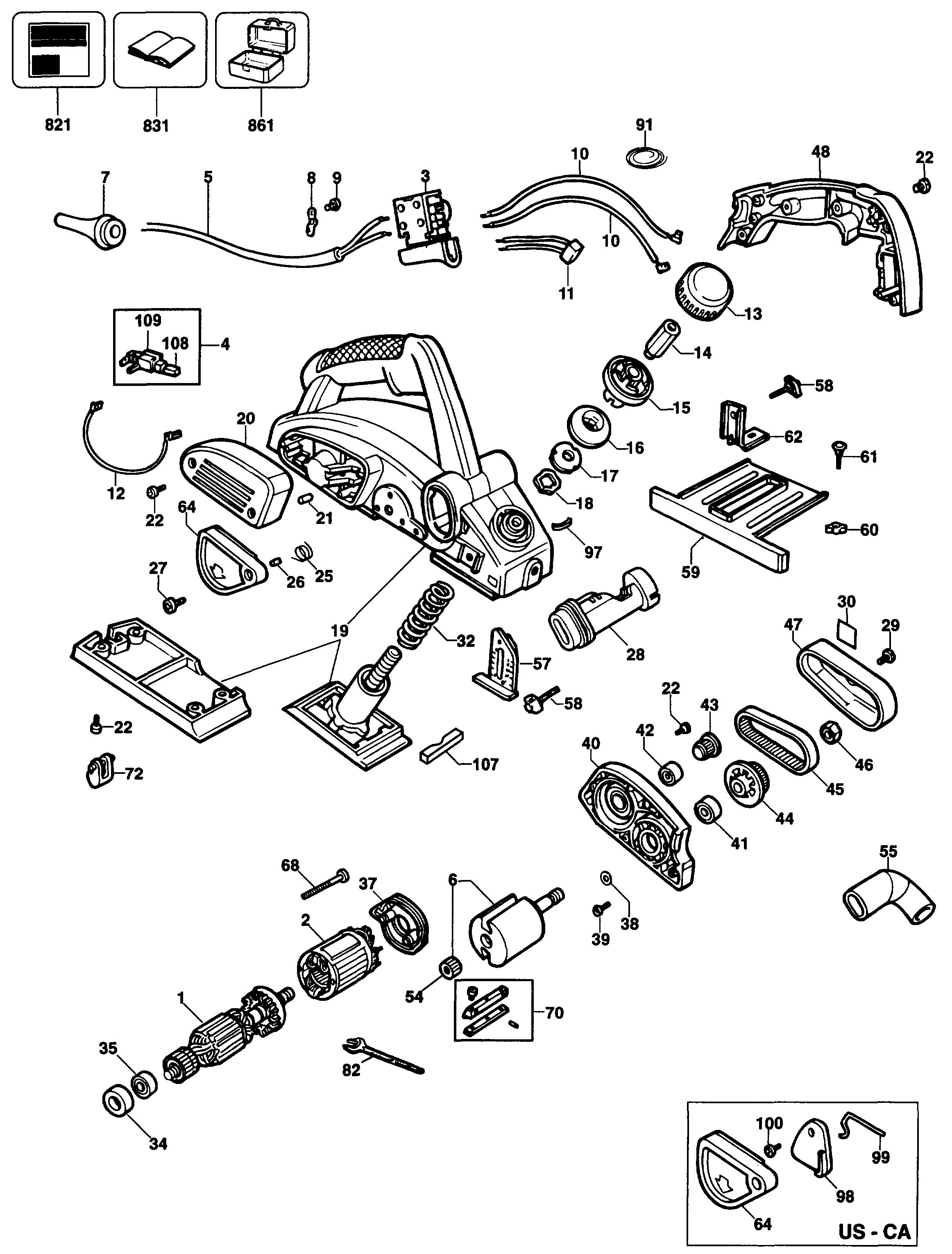 DEWALT PLANER (Type 1)