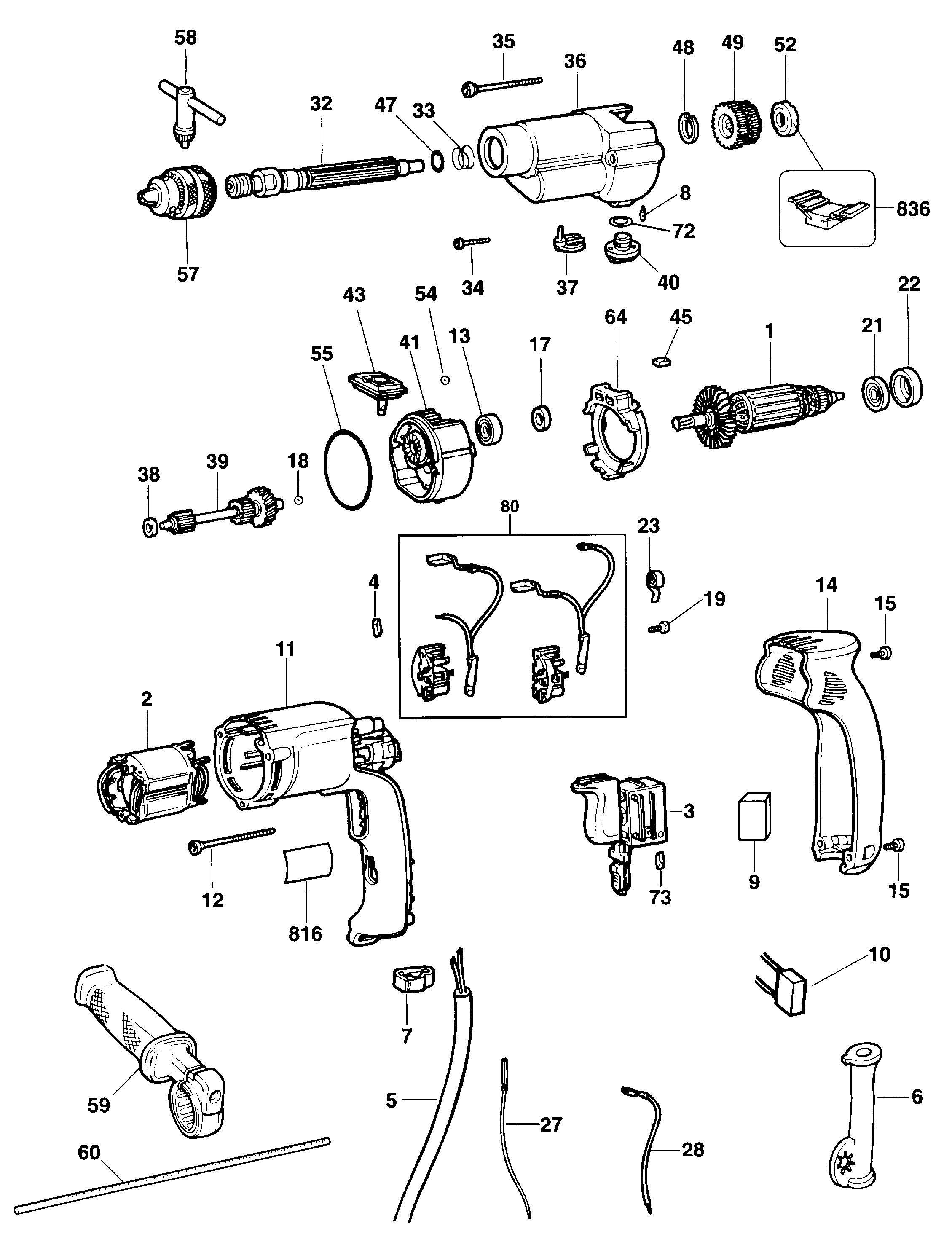 DEWALT DRILL (Type 1)