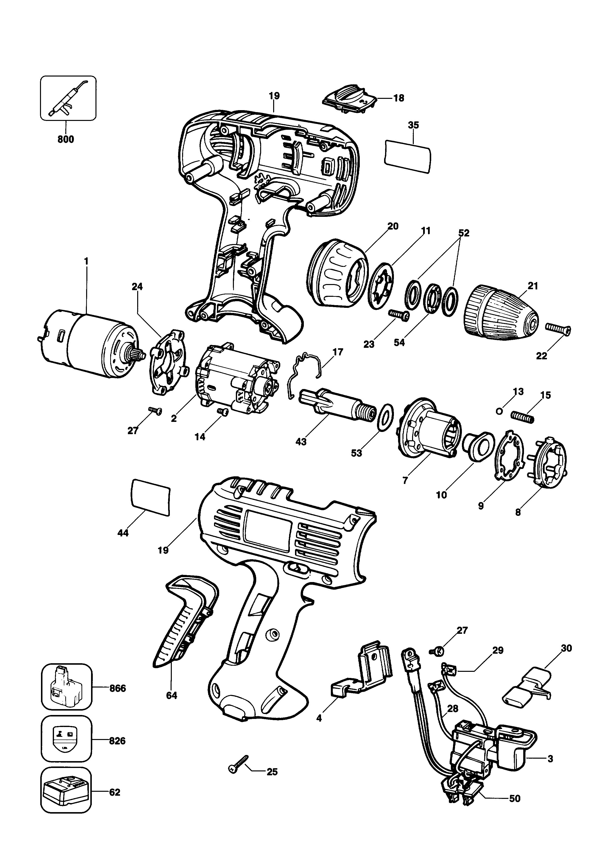 DEWALT CORDLESS DRILL (Type 1 - 2)