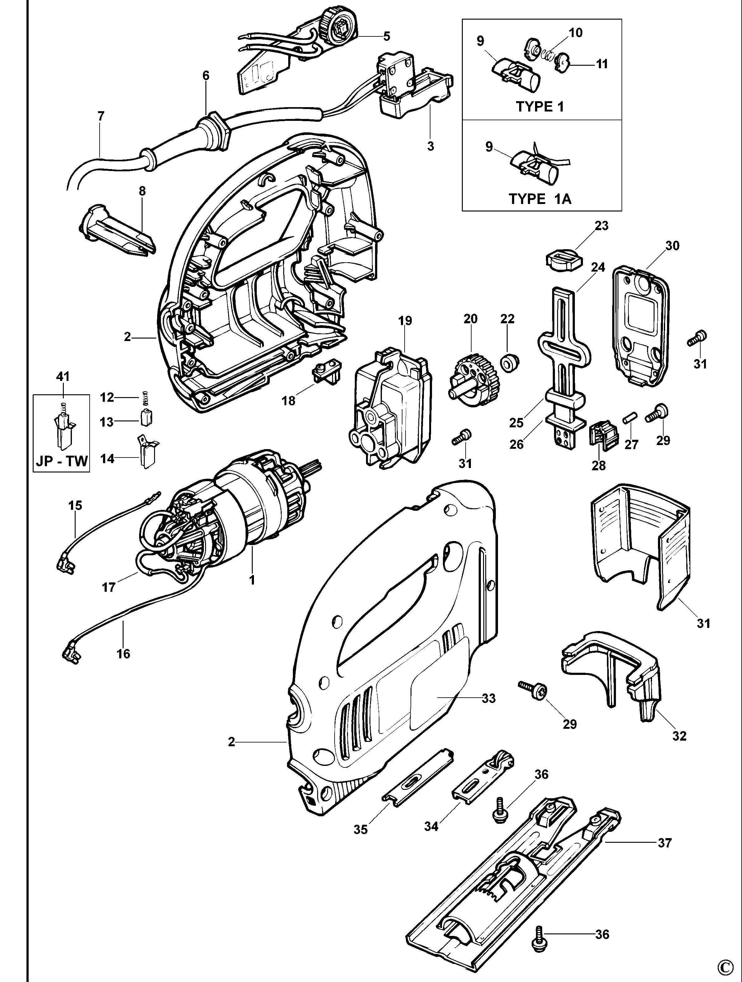 BLACK+DECKER JIGSAW Type 1