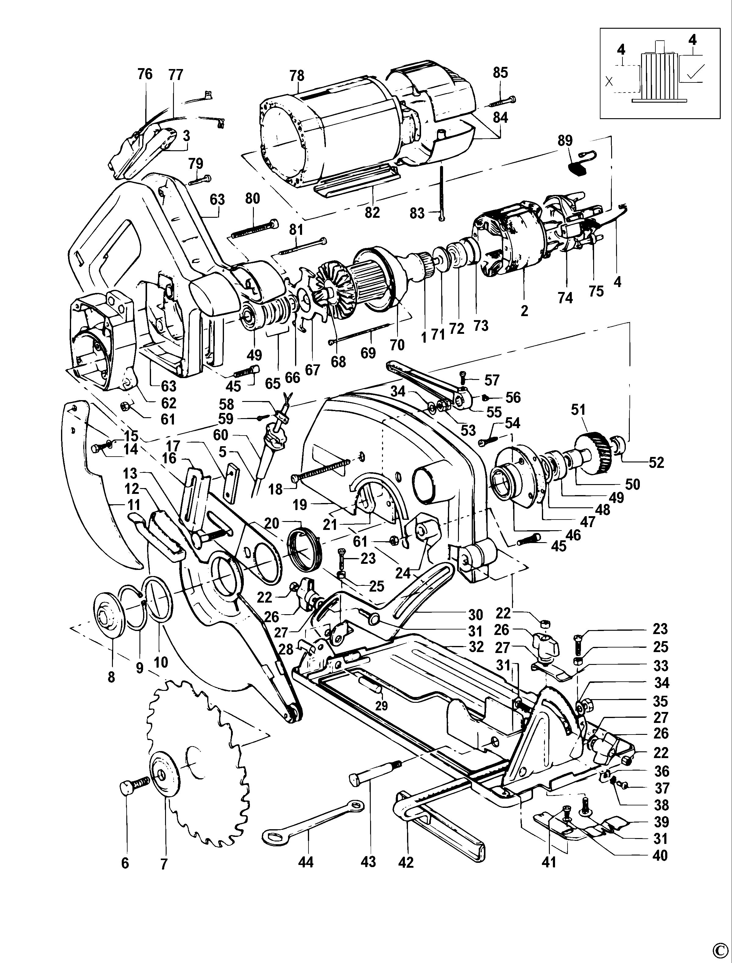 DEWALT CIRCULAR SAW (Type 1)