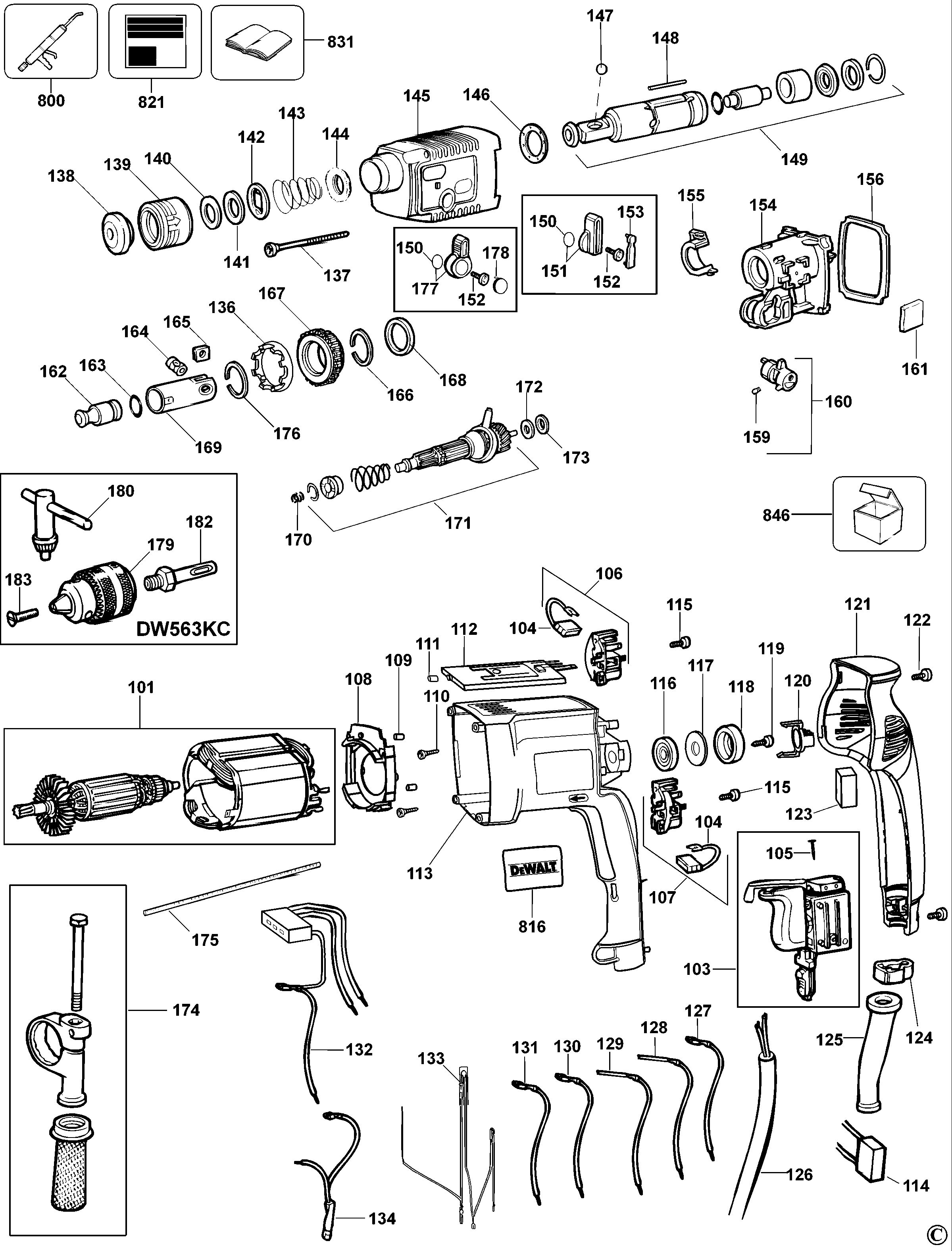 DEWALT ROTARY HAMMER (Type 1)