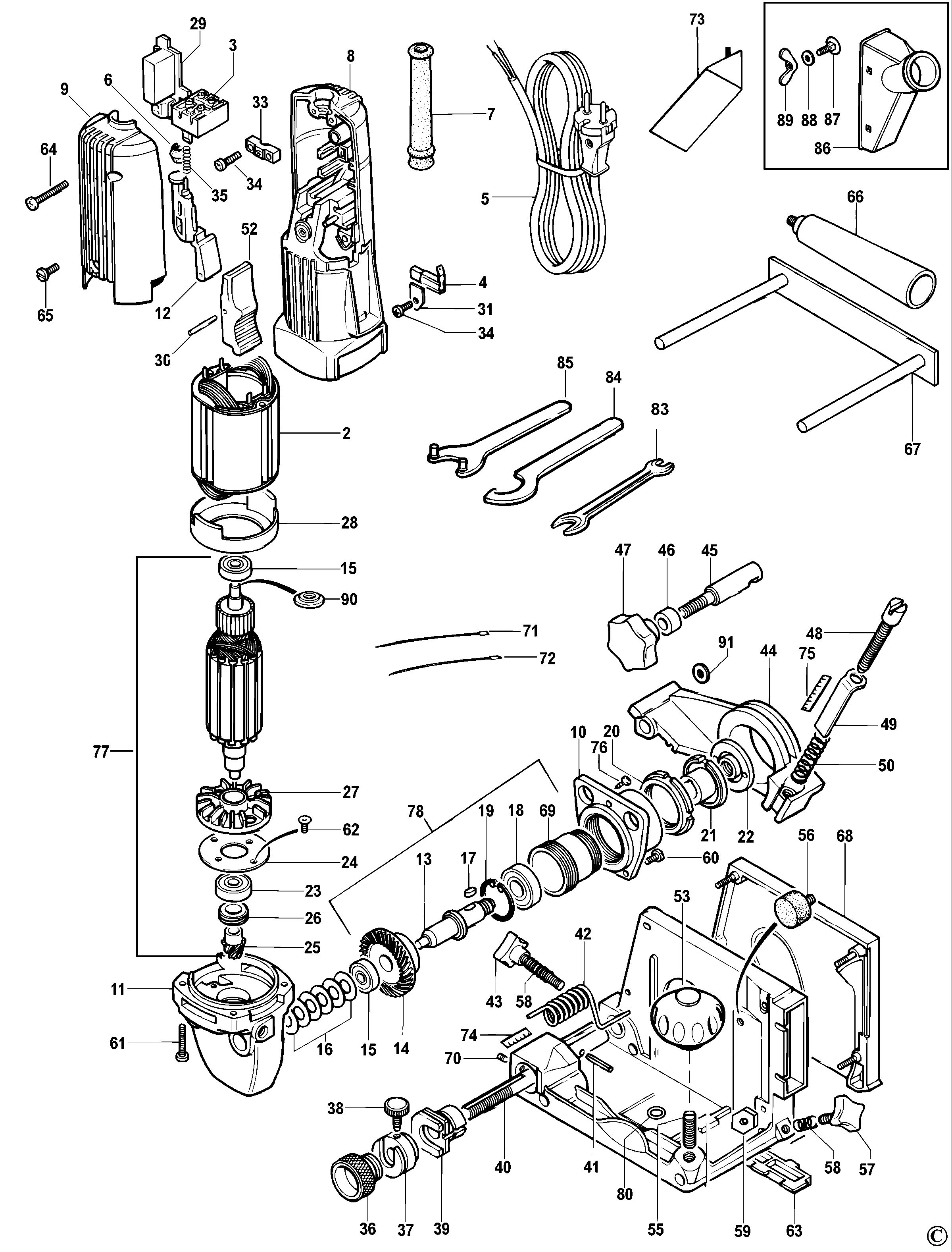 DEWALT JOINTER GROOVER (Type 3)
