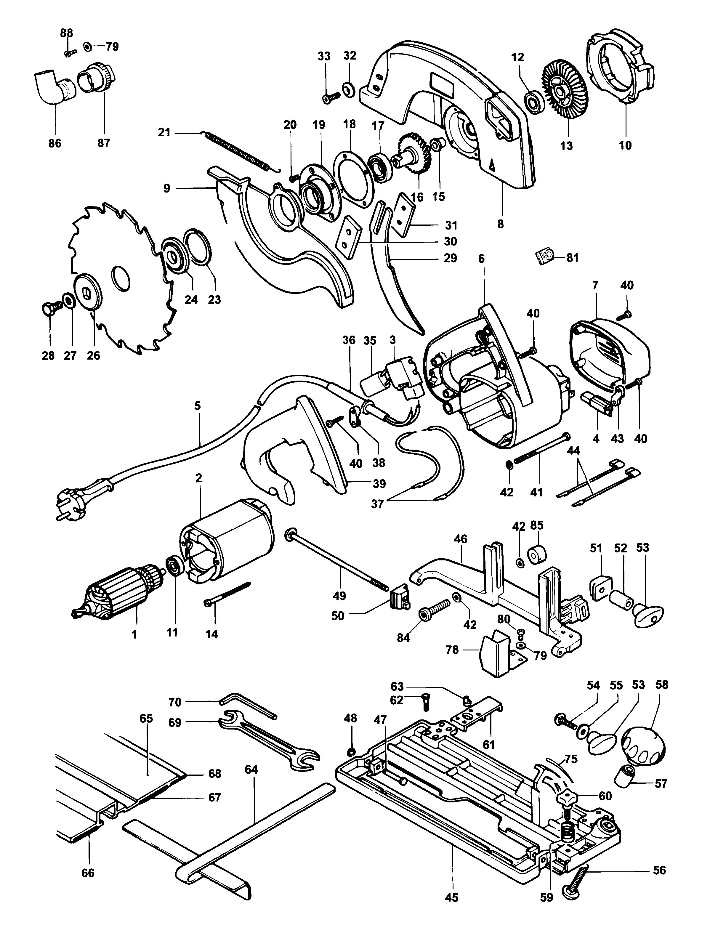 DEWALT CIRCULAR SAW (Type 4)
