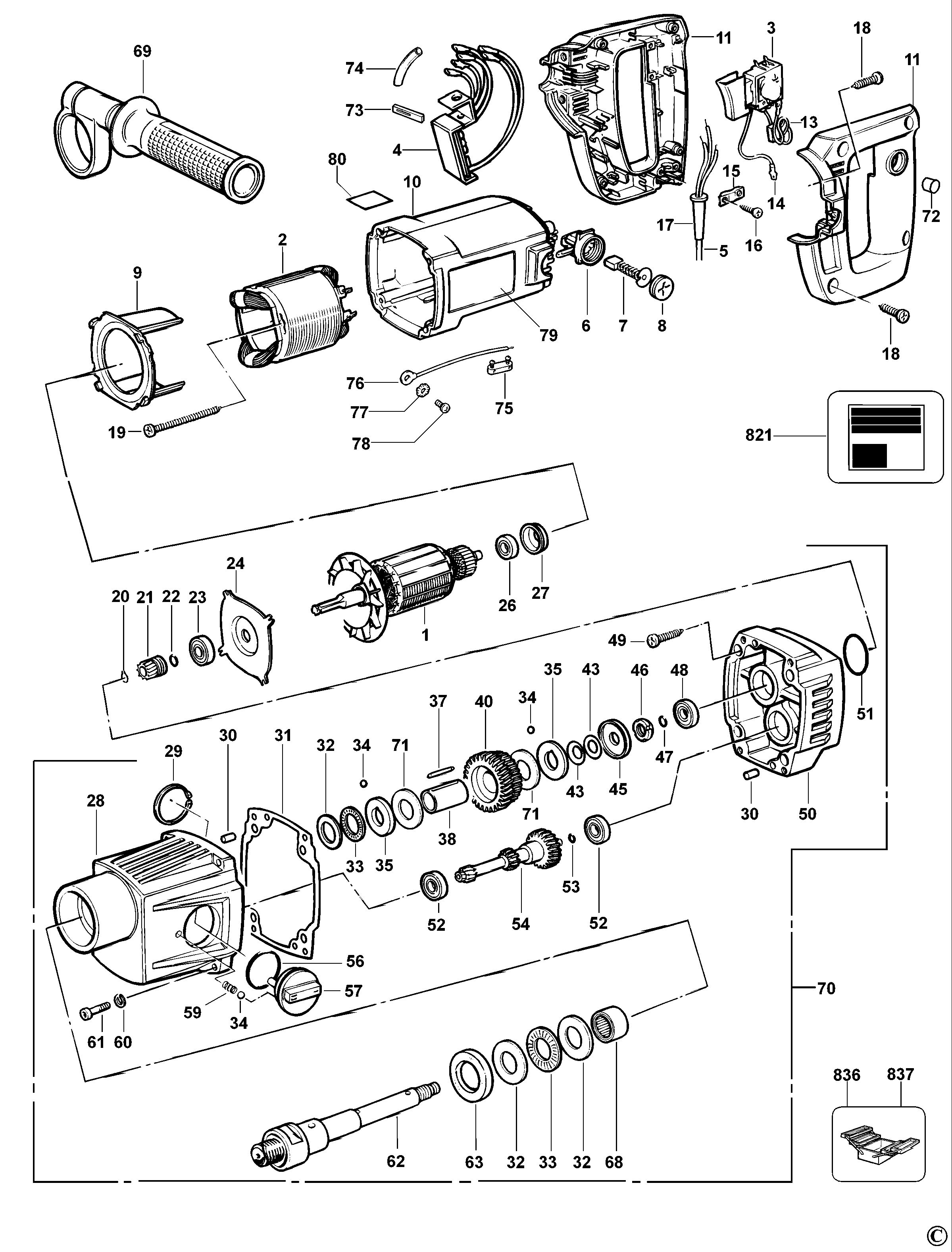 DEWALT DIAMOND DRILL (Type 1)