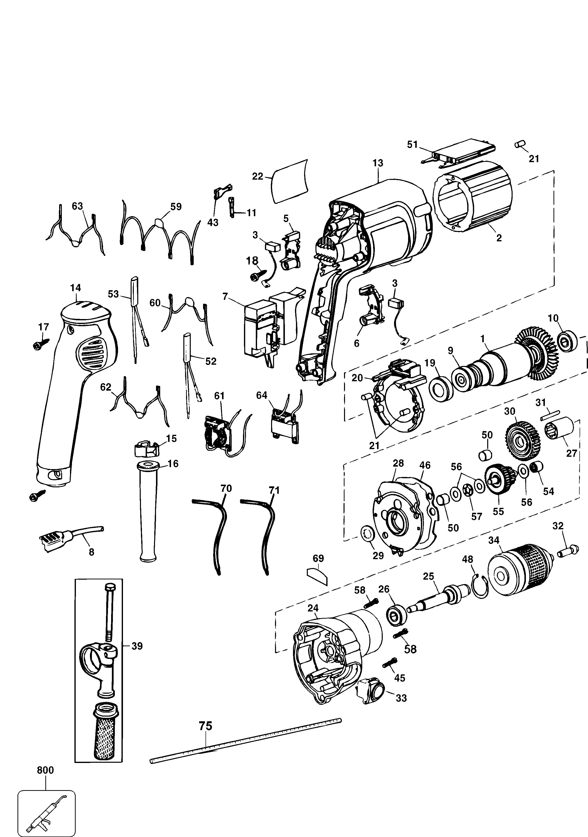 DEWALT DRILL (Type 1)
