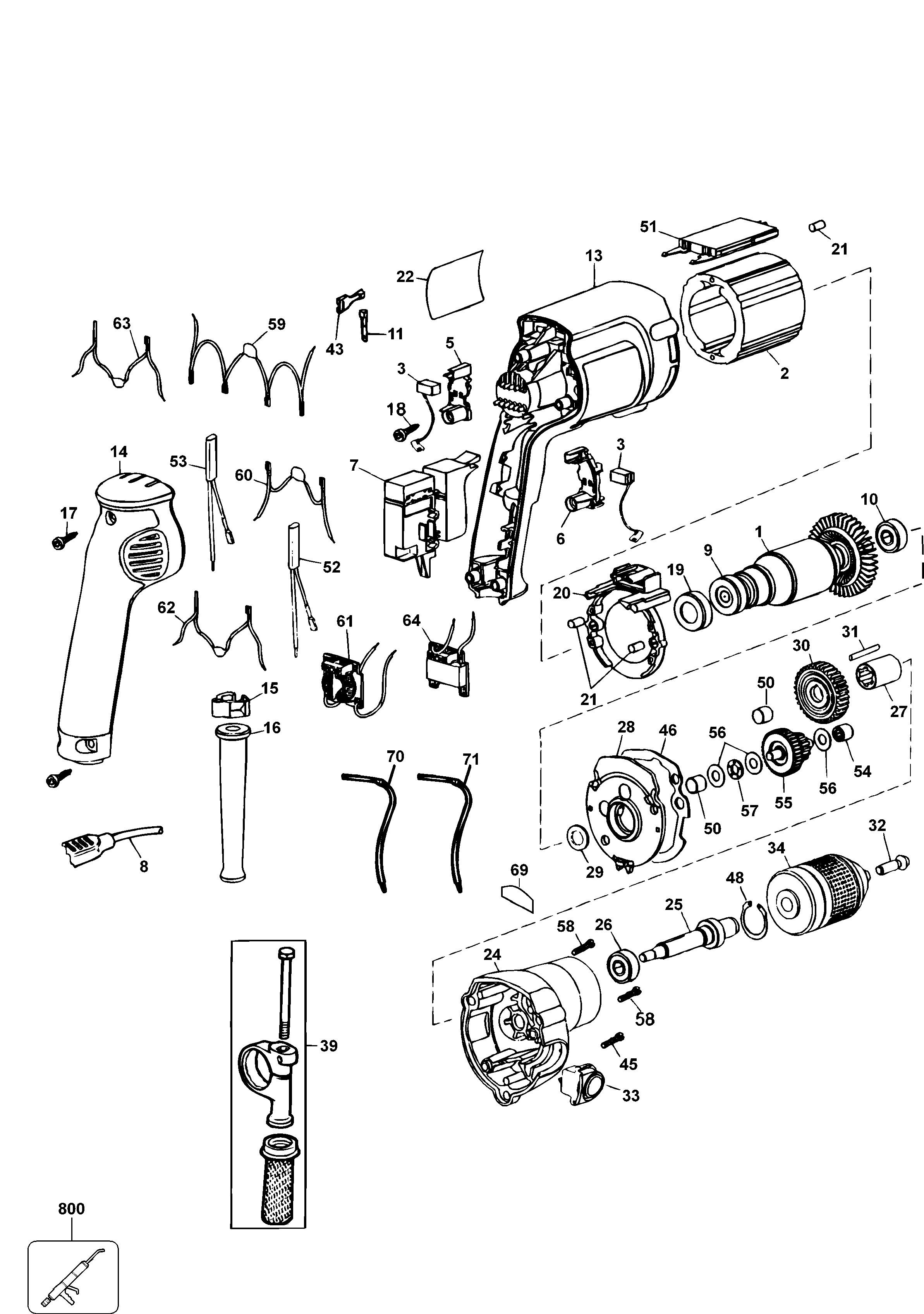 DEWALT DRILL (Type 1)
