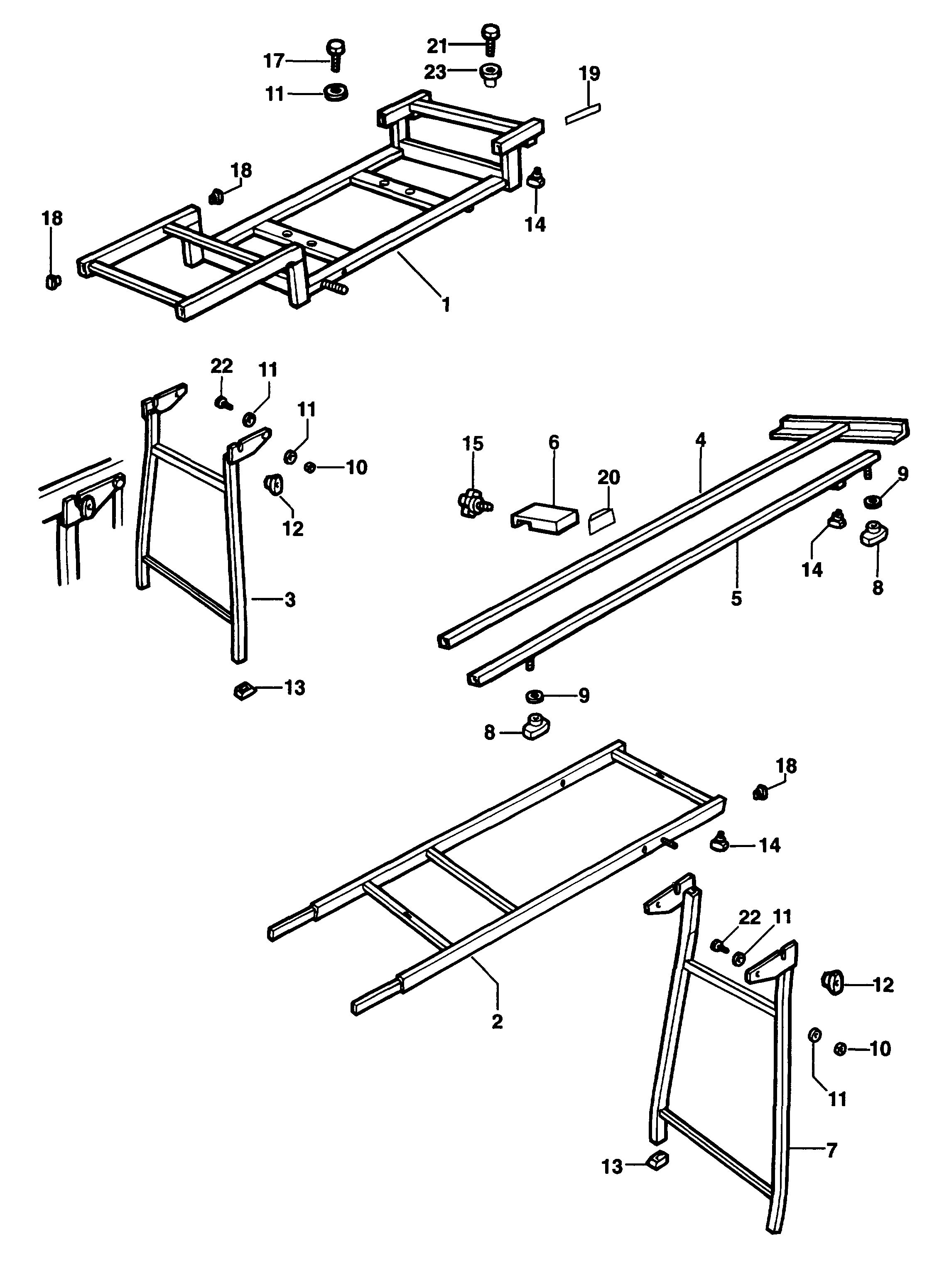 DEWALT EXTENSION TABLE (Type 1)