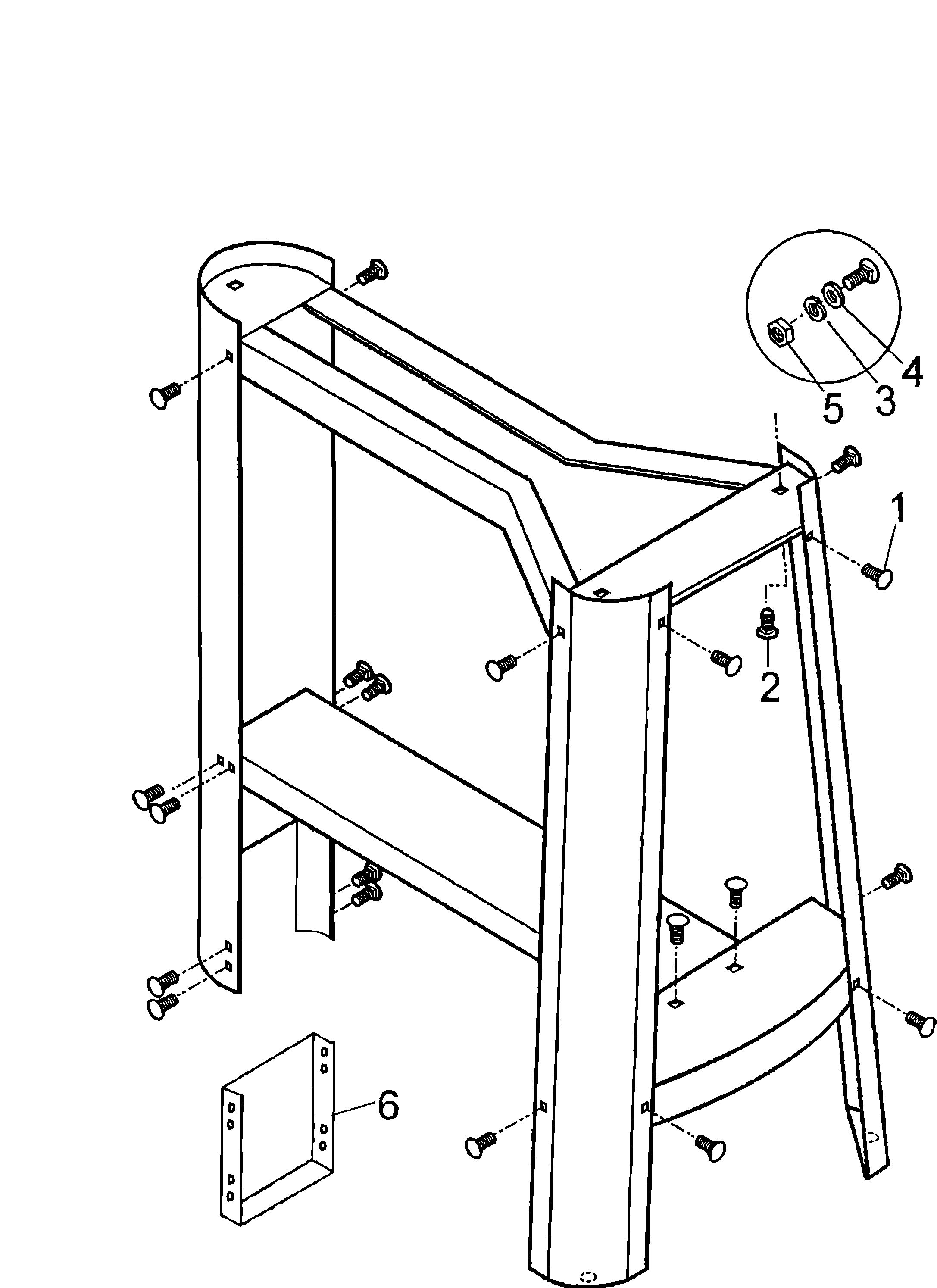 DEWALT LEG STAND (Type 1)