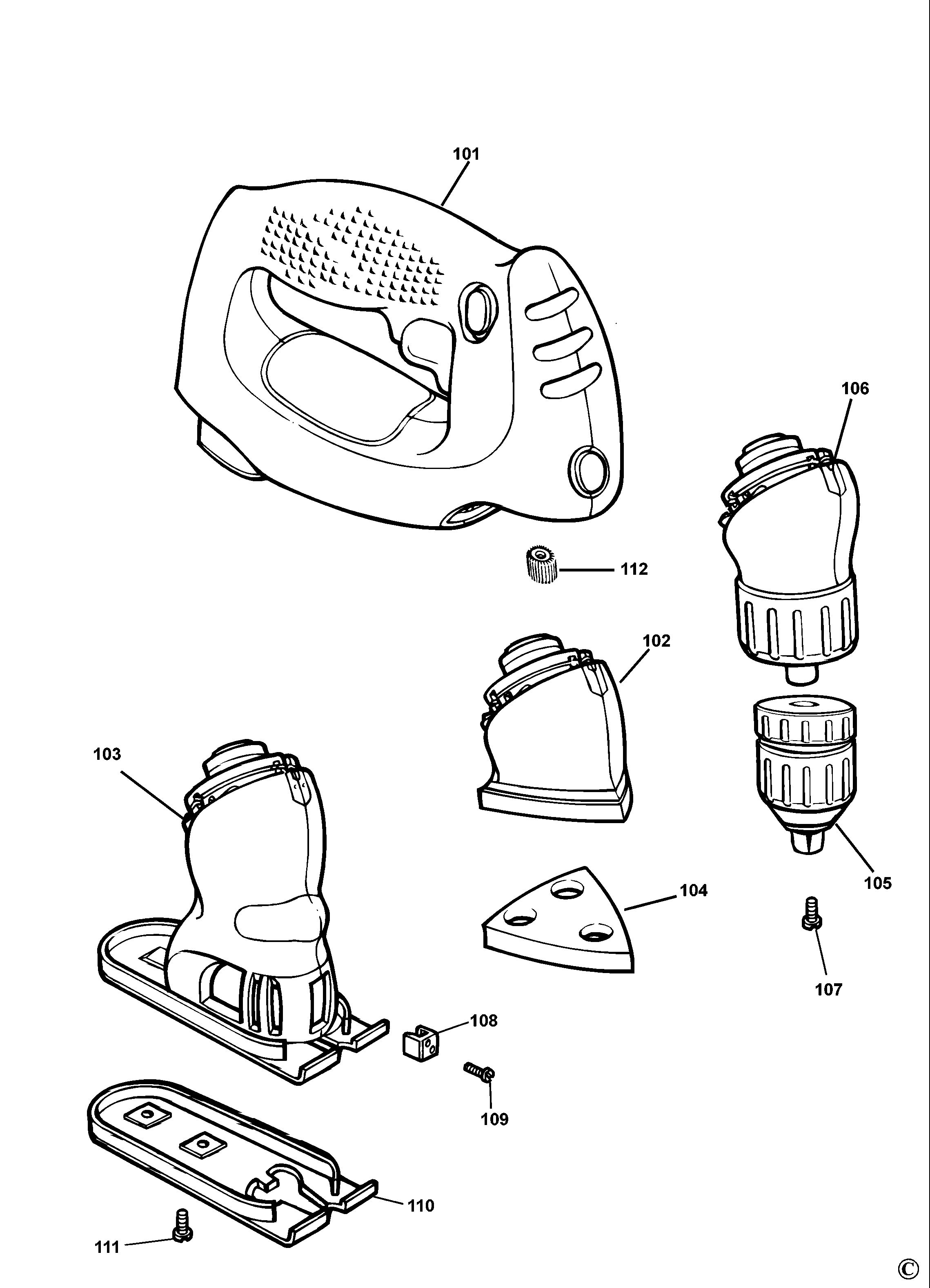 BLACK+DECKER TOOL KIT (Type 1)