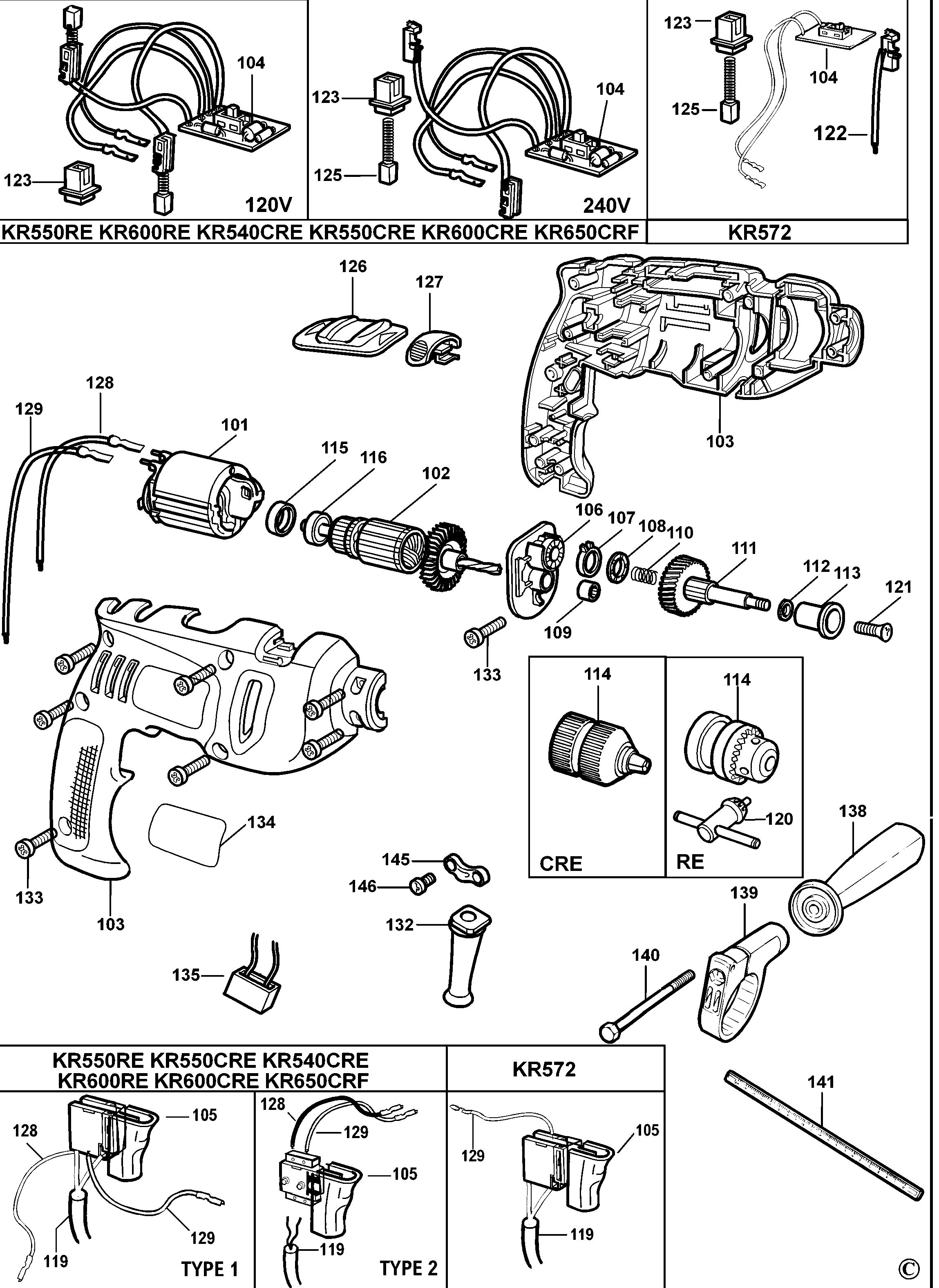 BLACK+DECKER DRILL (Type 2)