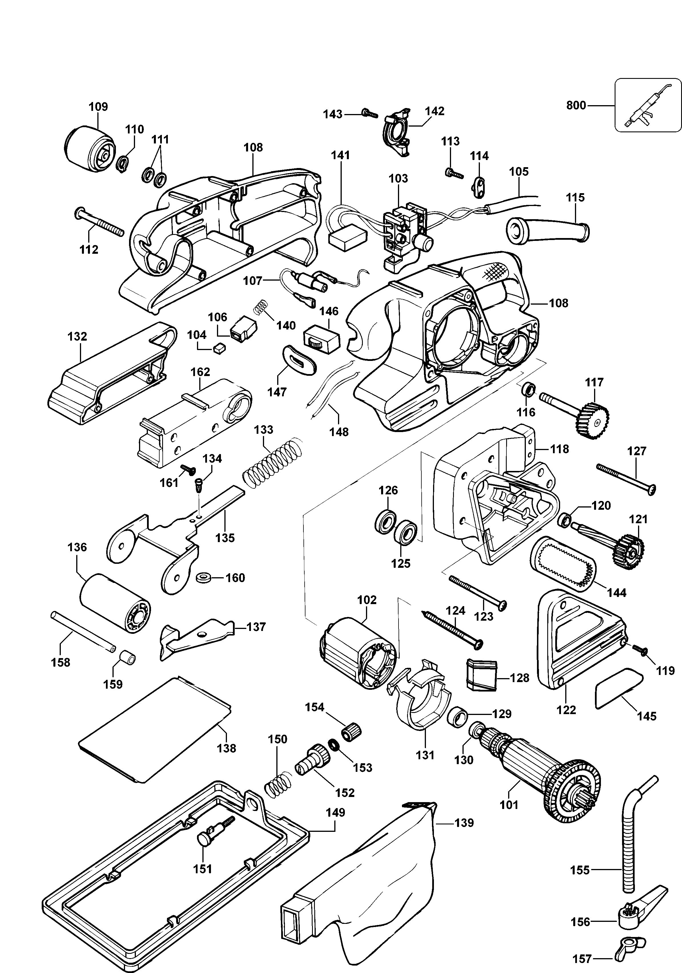 BLACK+DECKER BELT SANDER Type 1