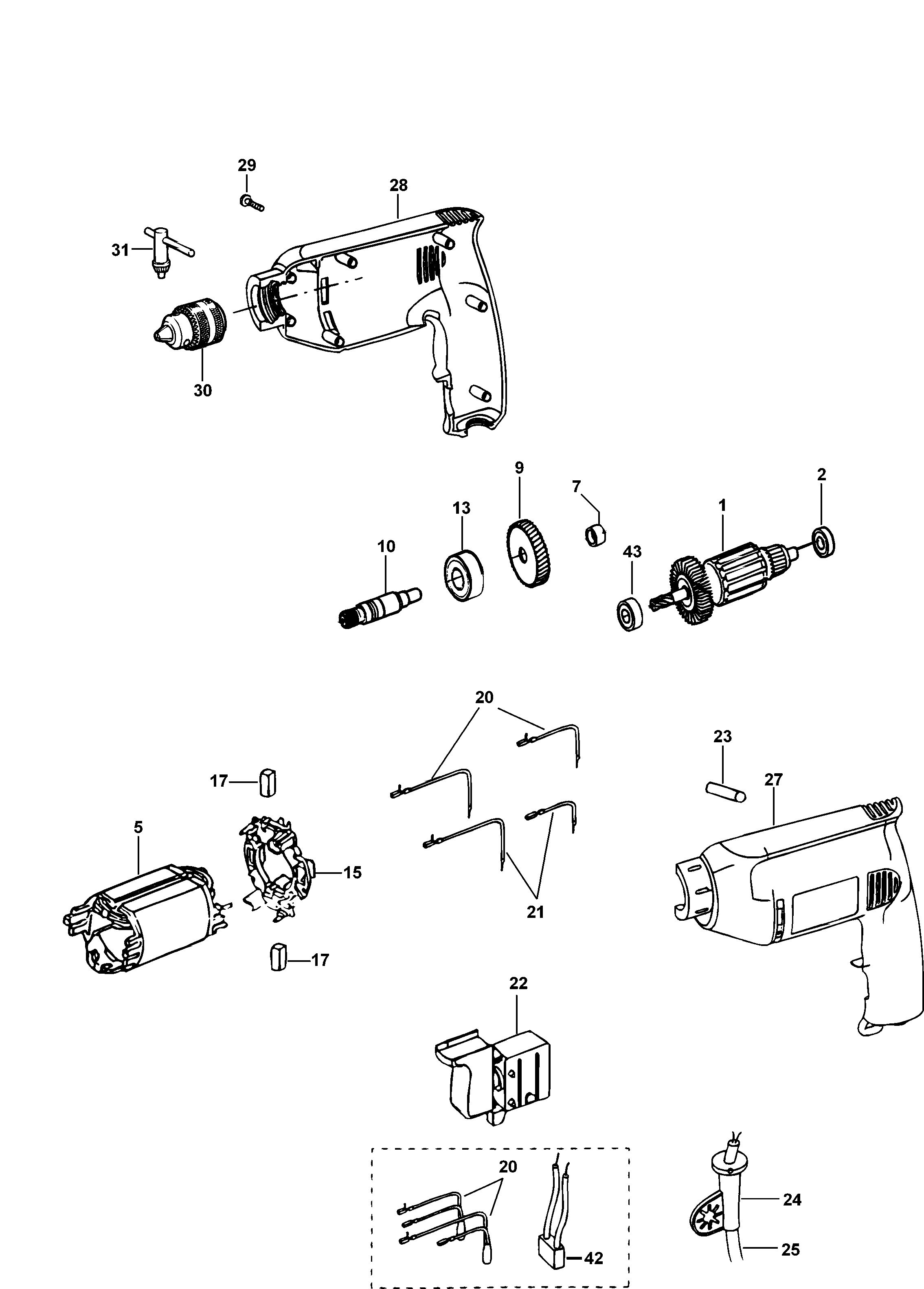 DEWALT DRILL (Type 1)