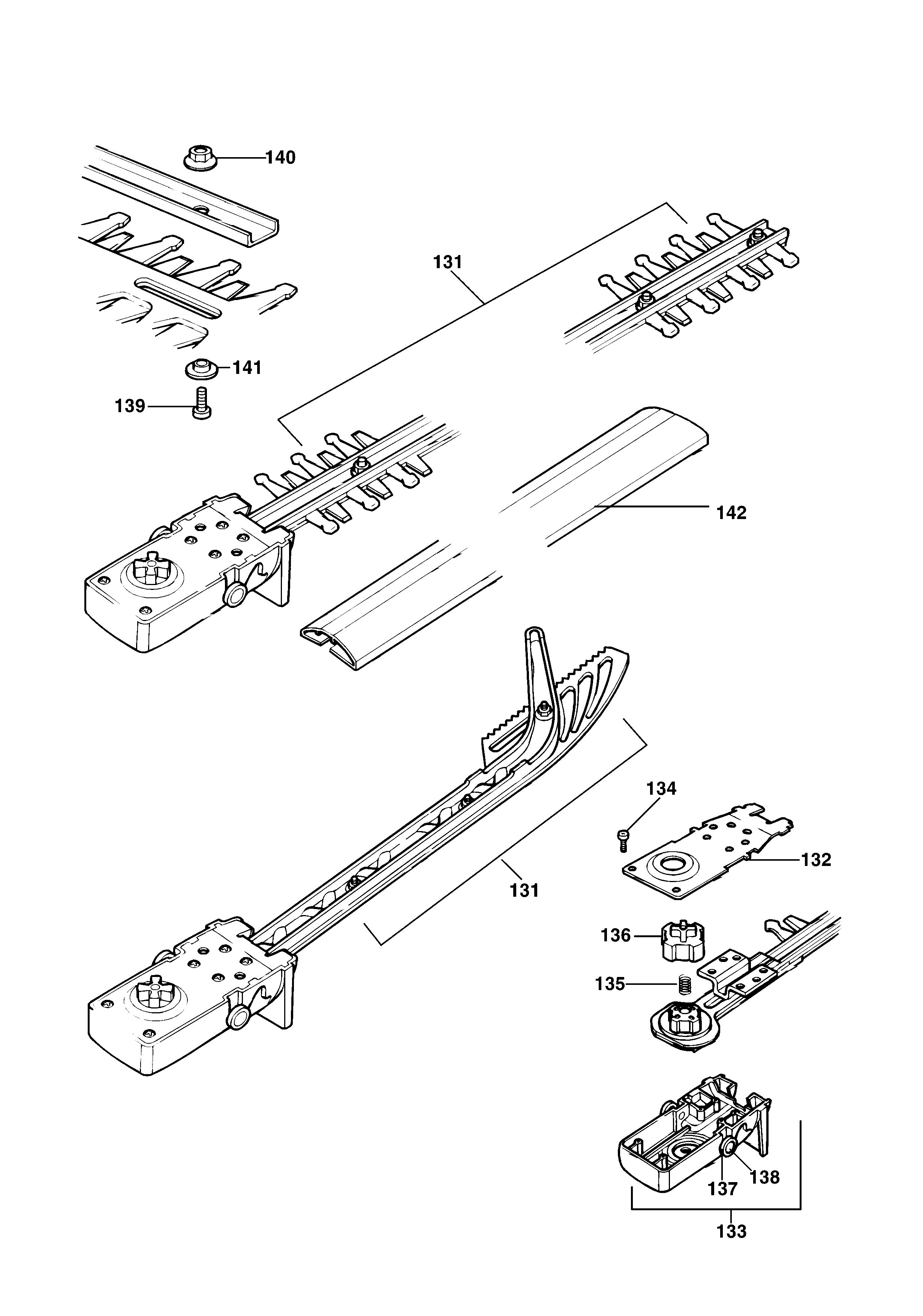 BLACK+DECKER HEDGETRIMMER Type 1
