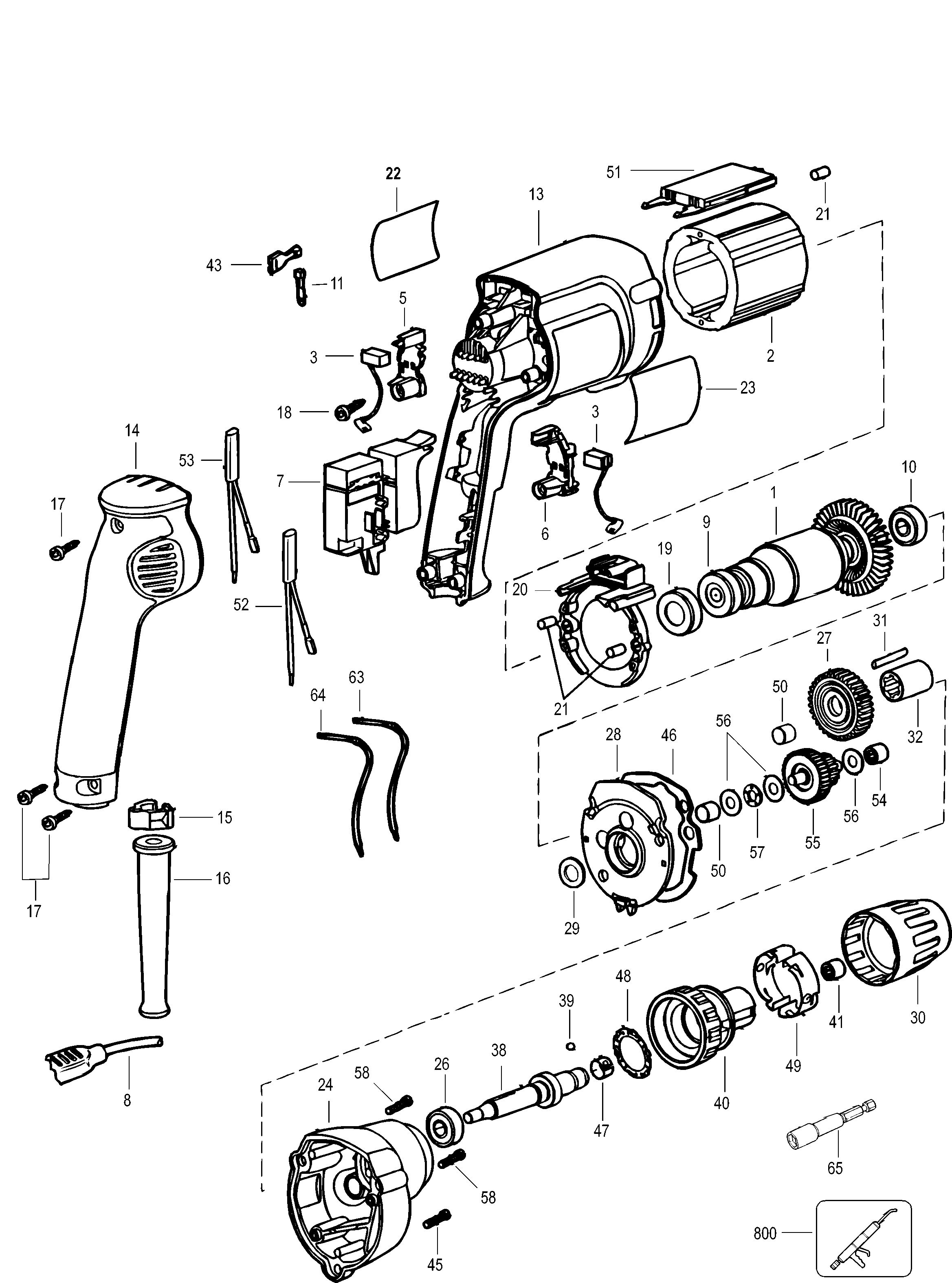 DEWALT SCREWDRIVER (Type 1)