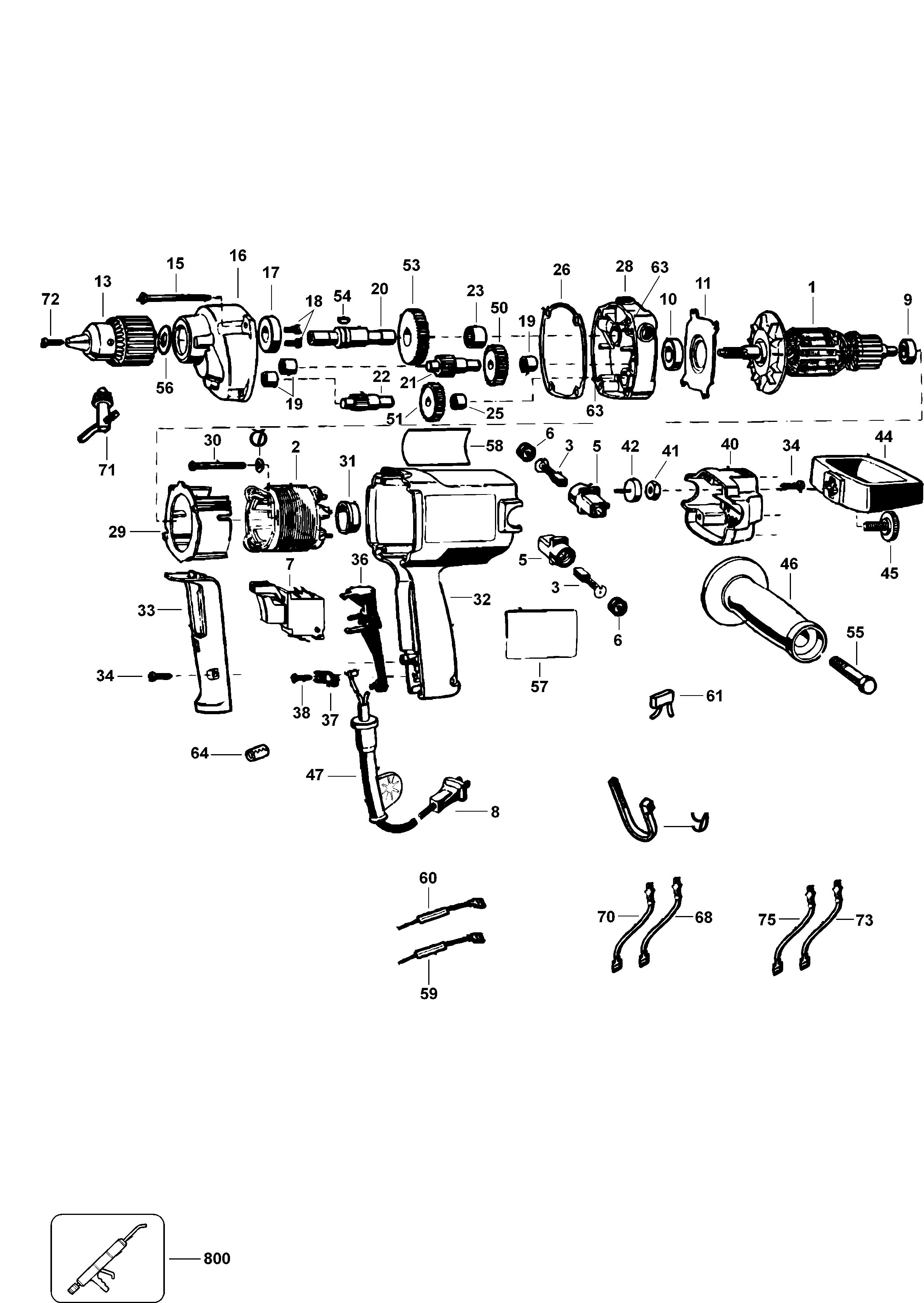 DEWALT DRILL (Type 1)