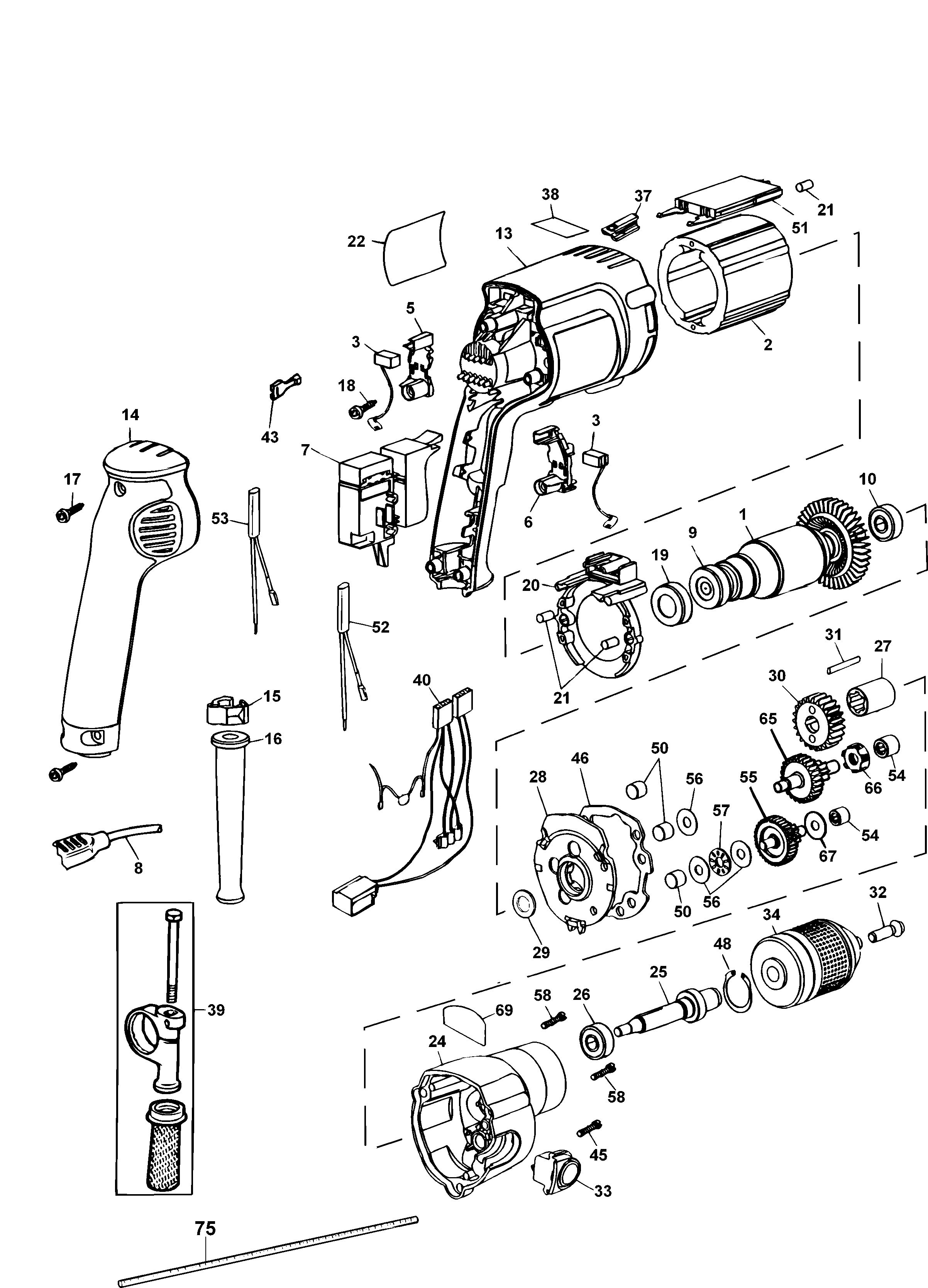 DEWALT DRILL (Type 2)