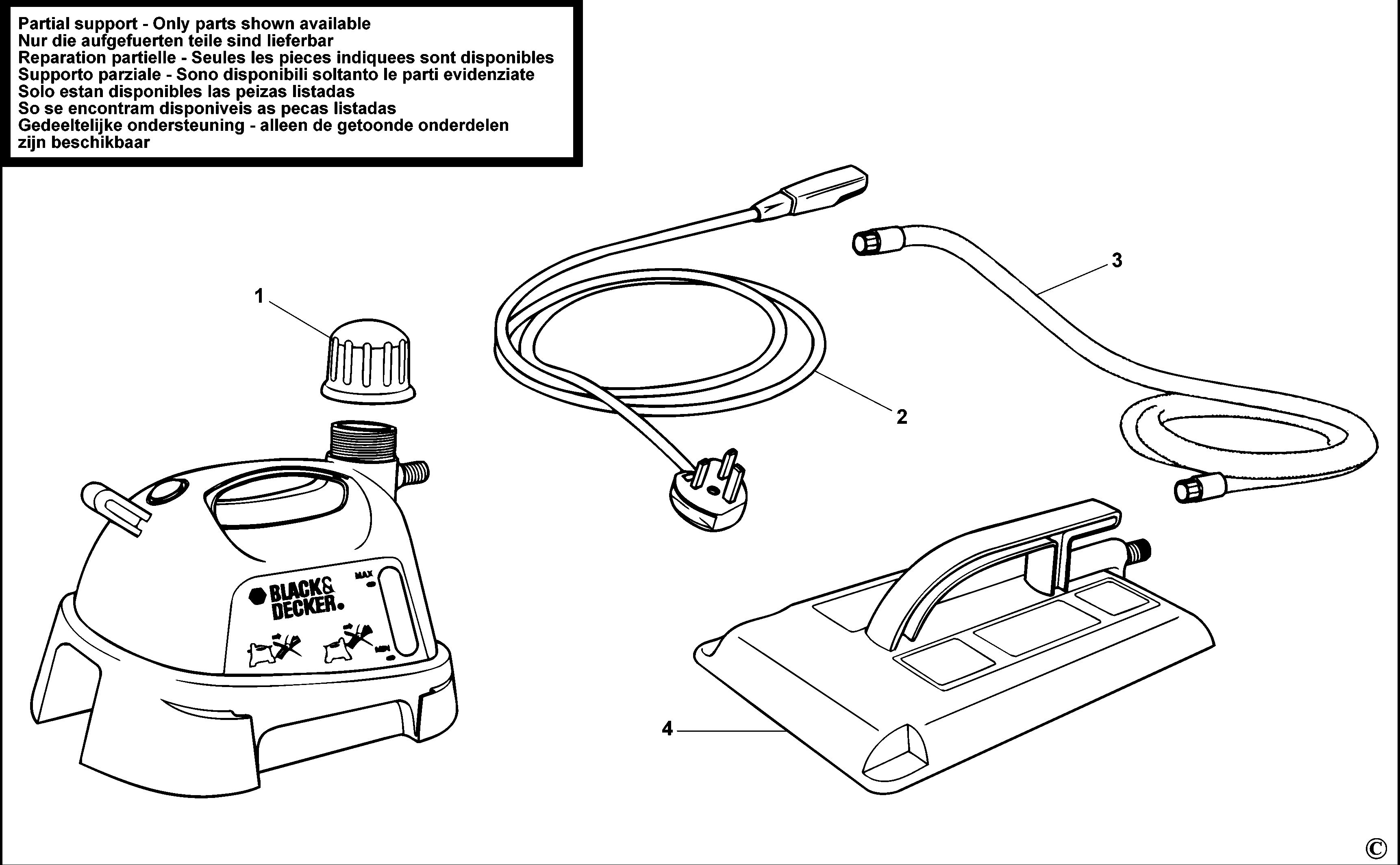 BLACK+DECKER WALLPAPER STRIPPER Type 1-2