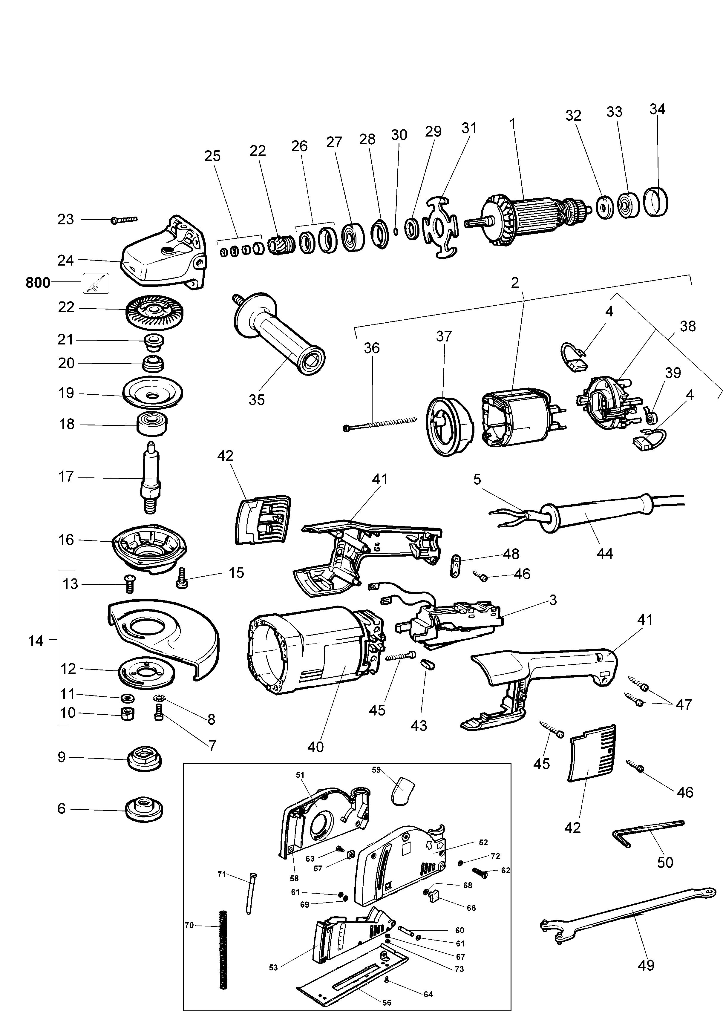 DEWALT GRINDER (Type 2)