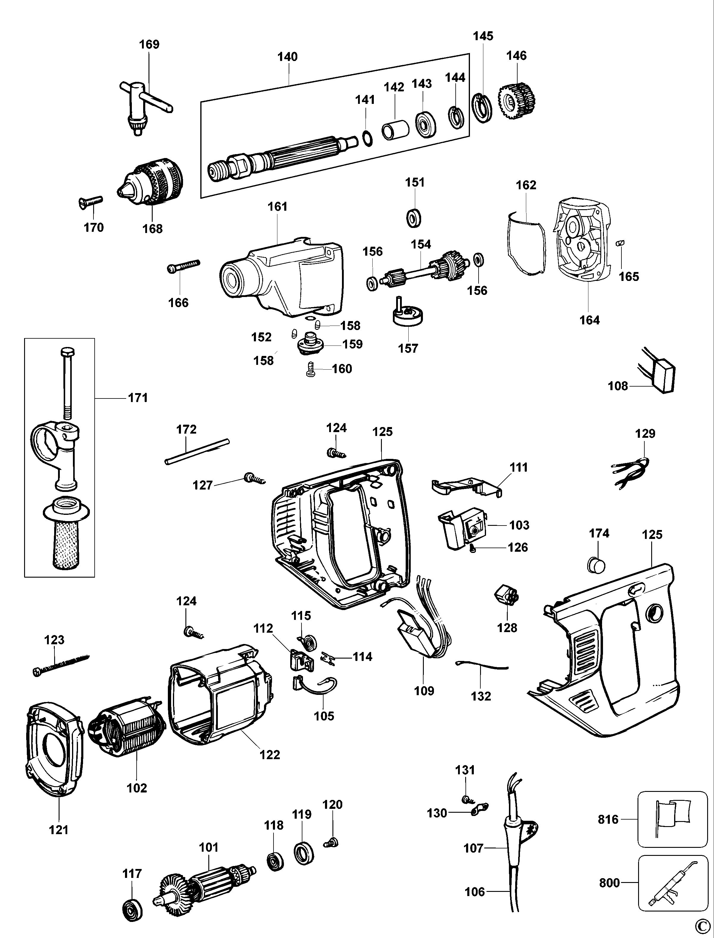 DEWALT DRILL (Type 3)