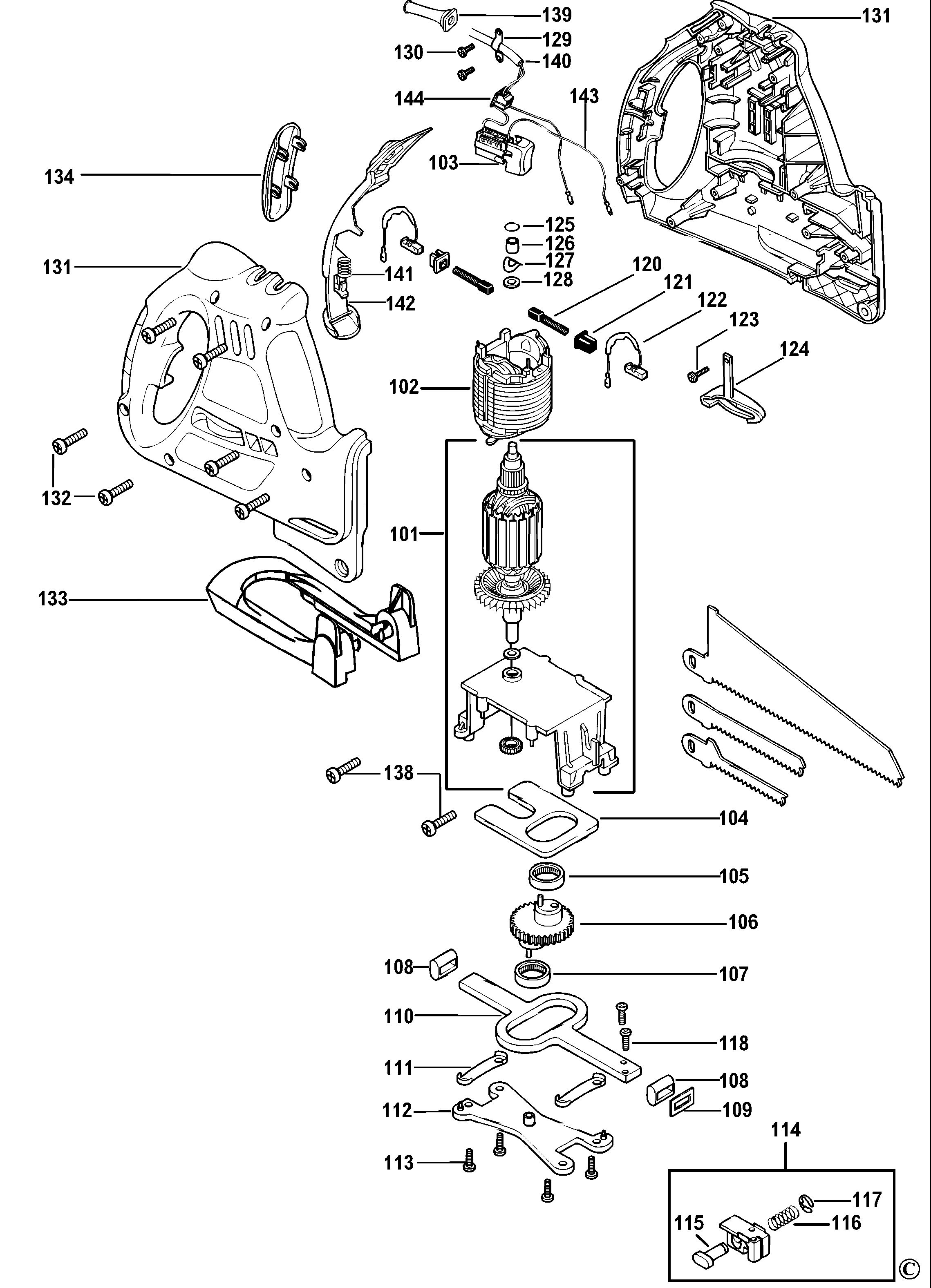 BLACK+DECKER SAW Type 1