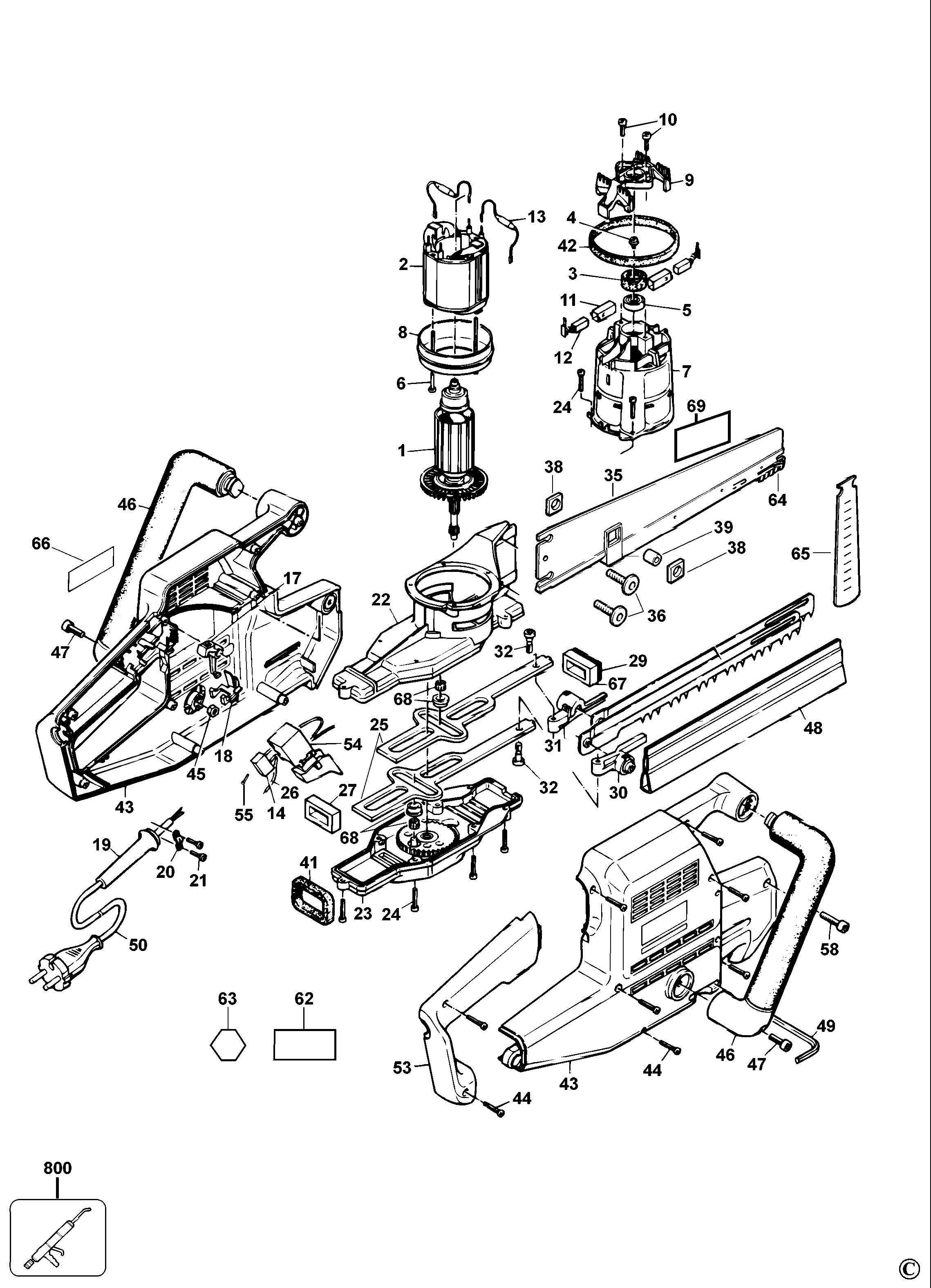 DEWALT UNIVERSAL SAW (Type 1)