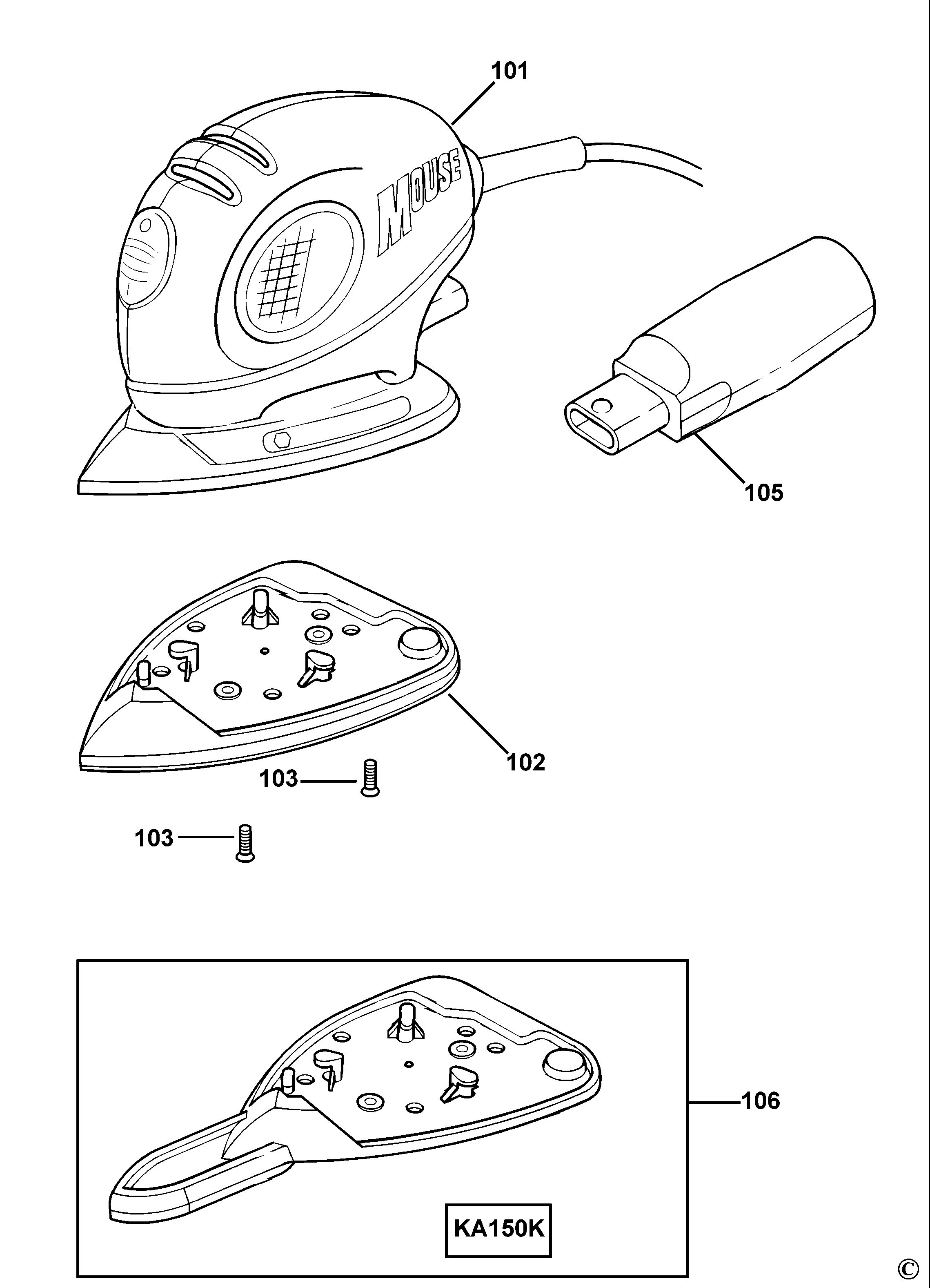 BLACK+DECKER SANDER Type 1 - EU