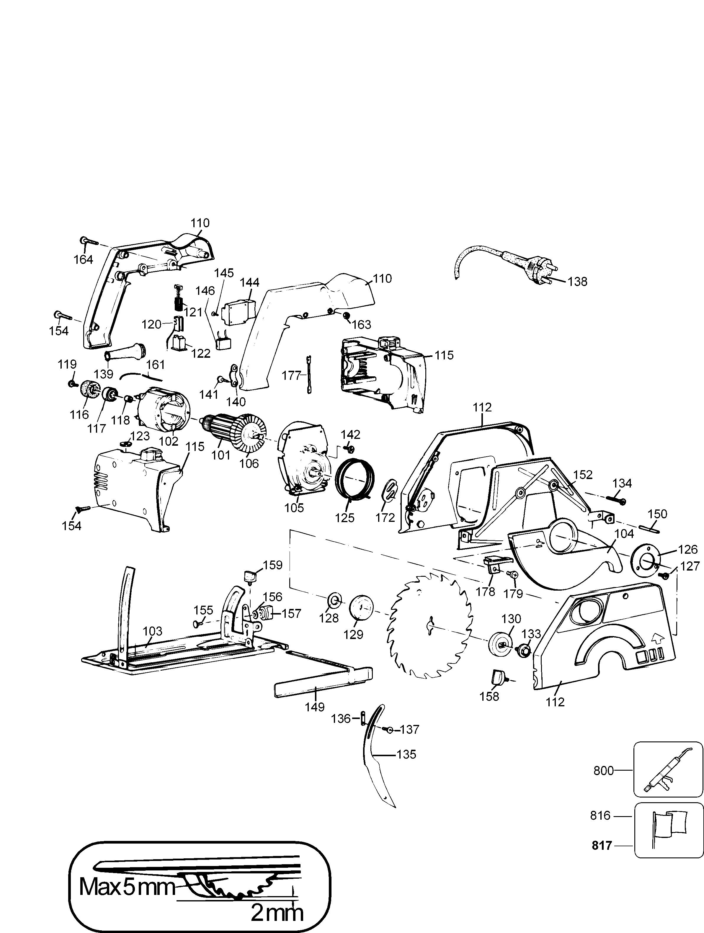 BLACK+DECKER CIRCULAR SAW Type 1