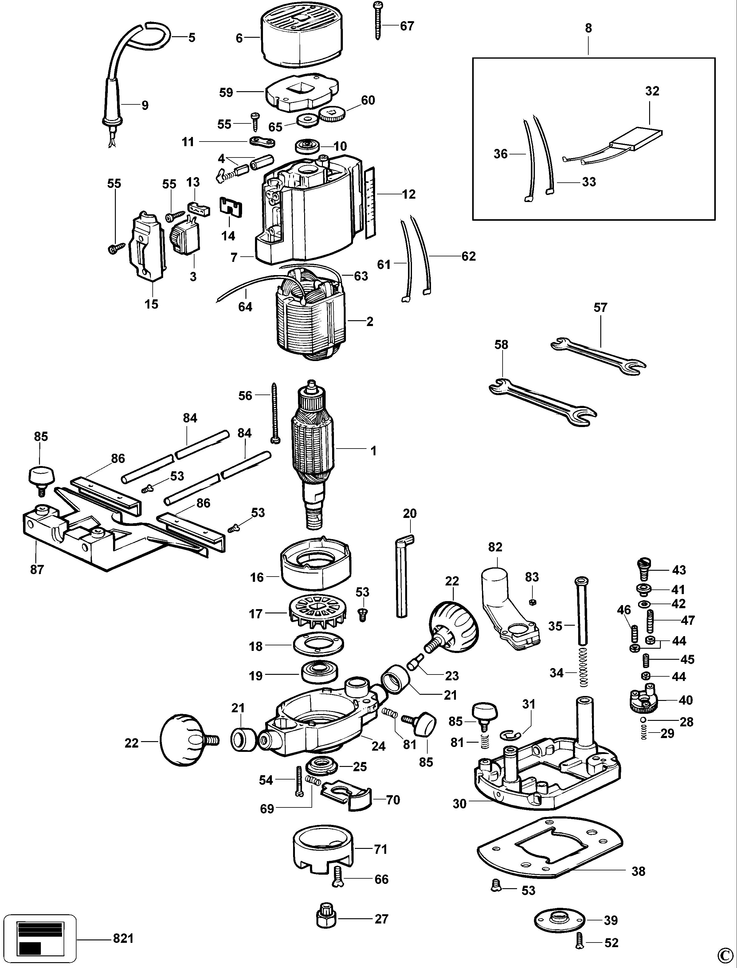 DEWALT ROUTER (Type 4)