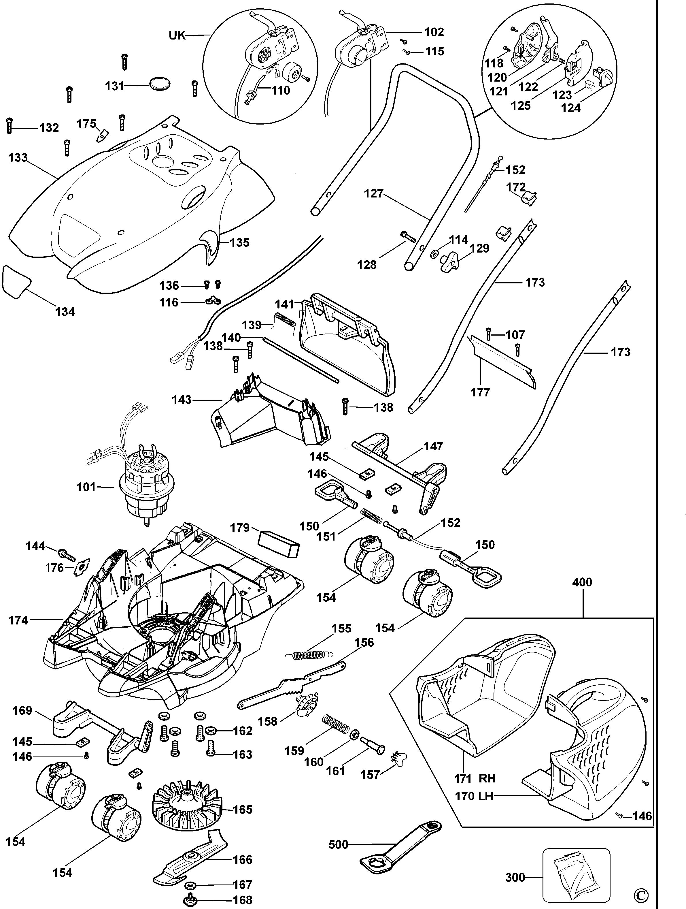BLACK+DECKER 4X4 MOWER (Type 2)
