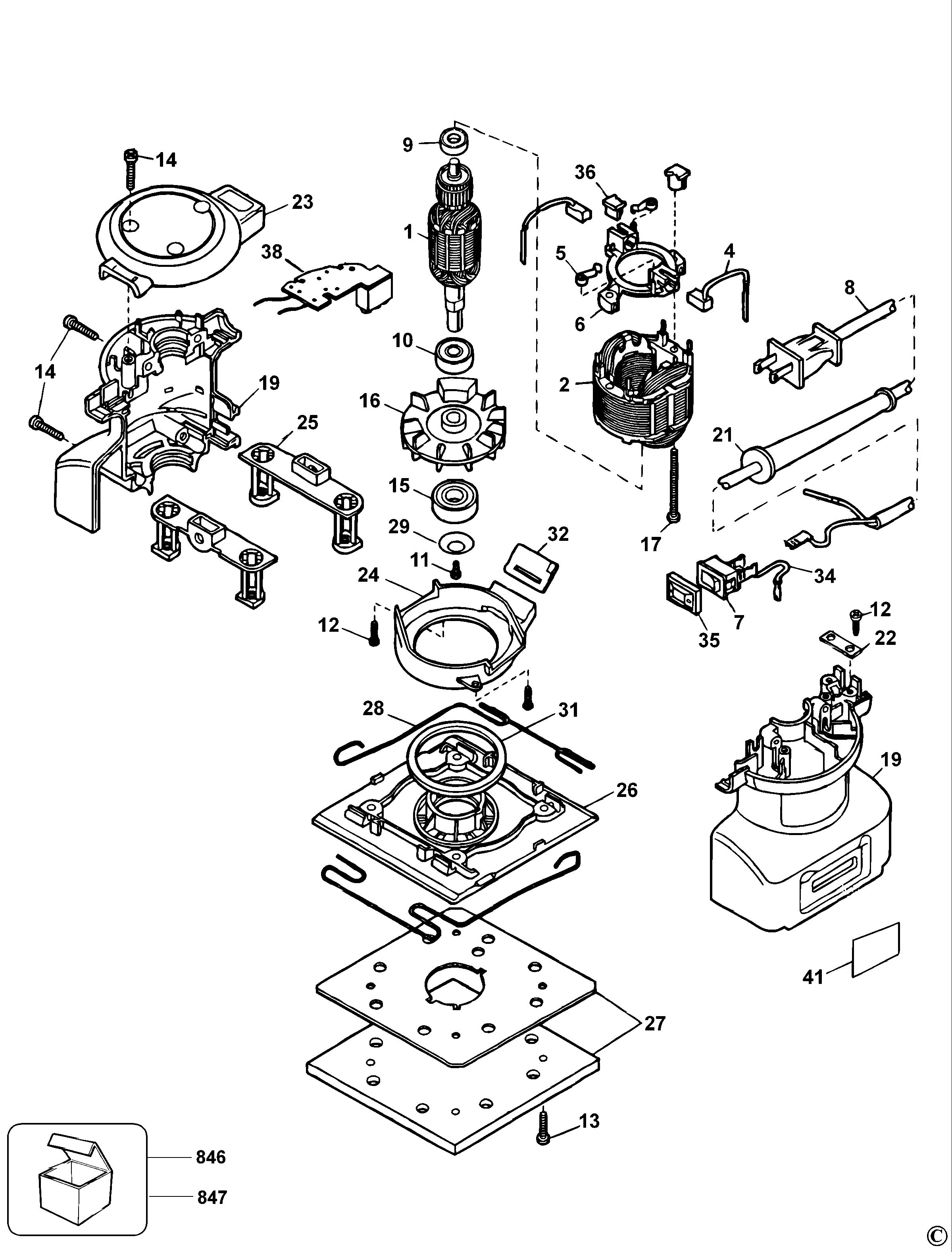 DEWALT SANDER (Type 3)