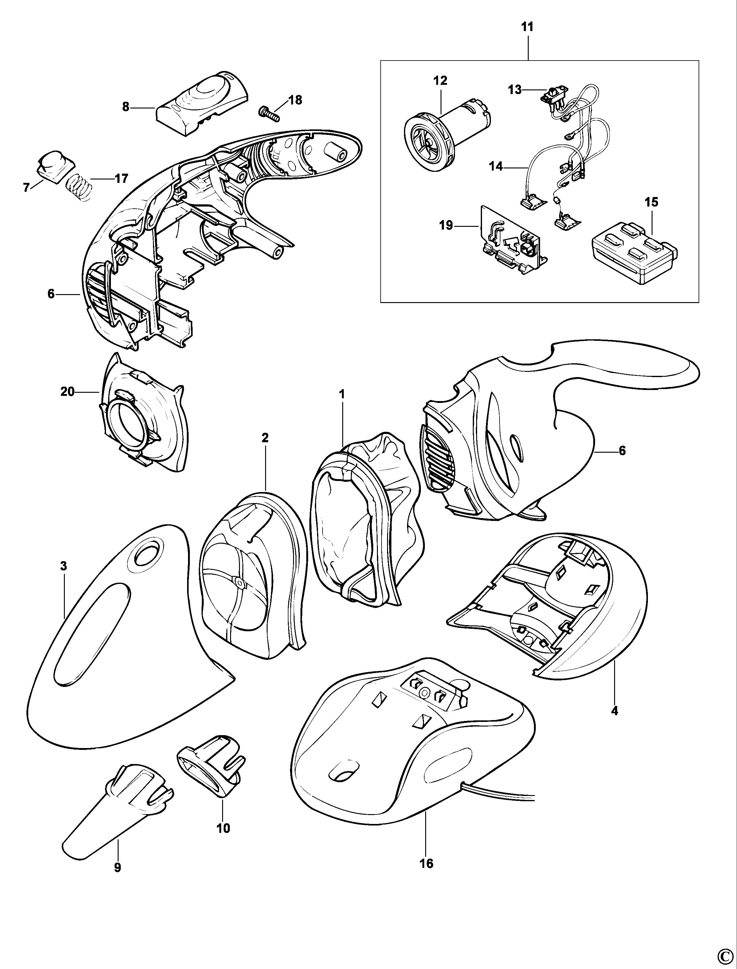 BLACK+DECKER DUSTBUSTER (Type H1)