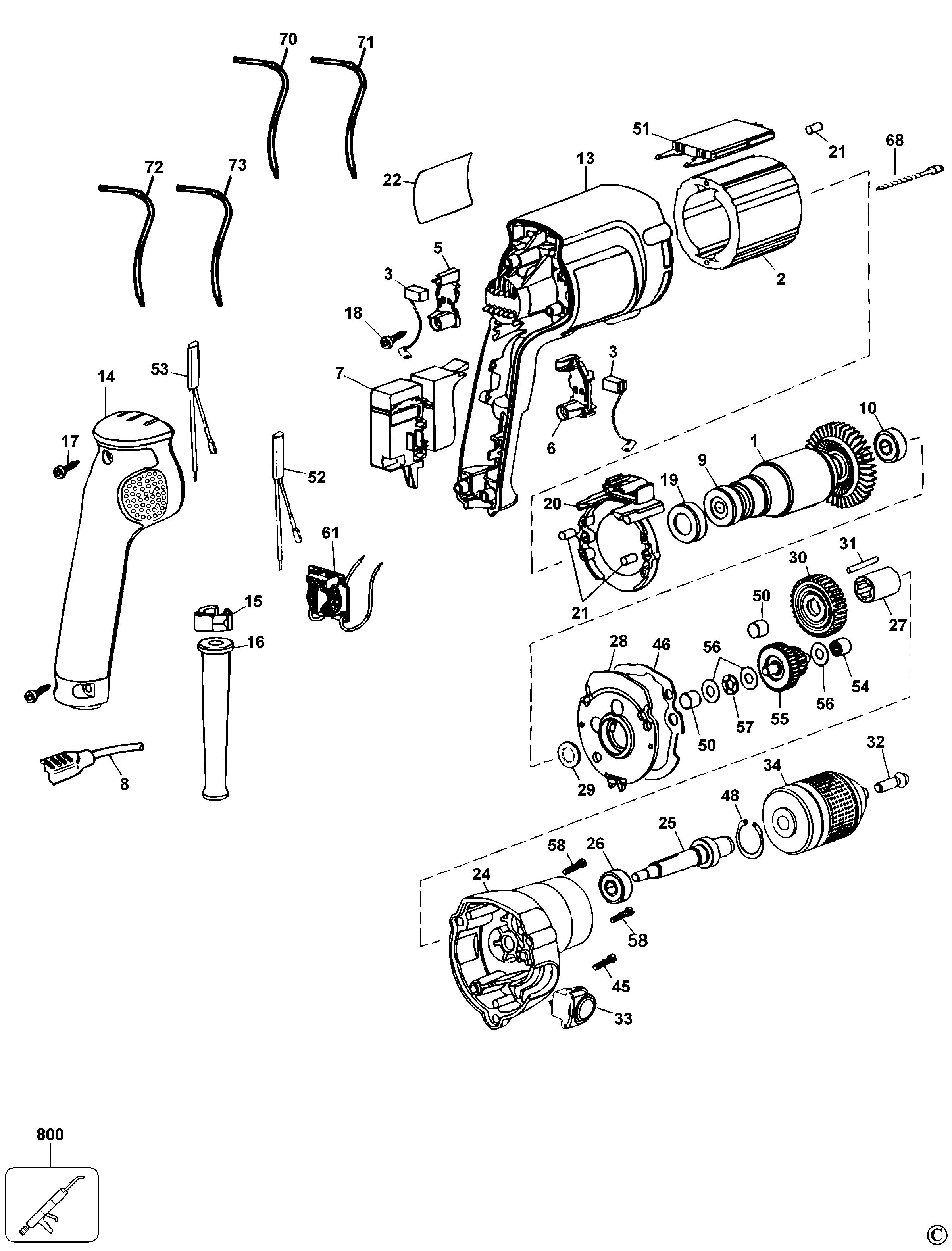 DEWALT DRILL (Type 2)