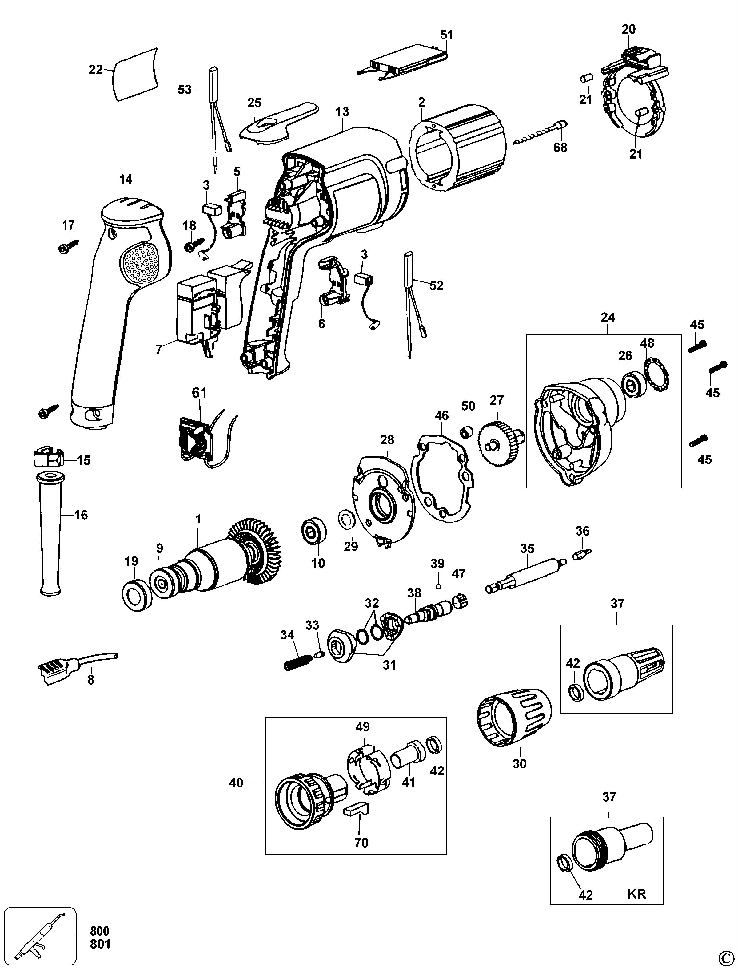 DEWALT SCREWDRIVER (Type 2)