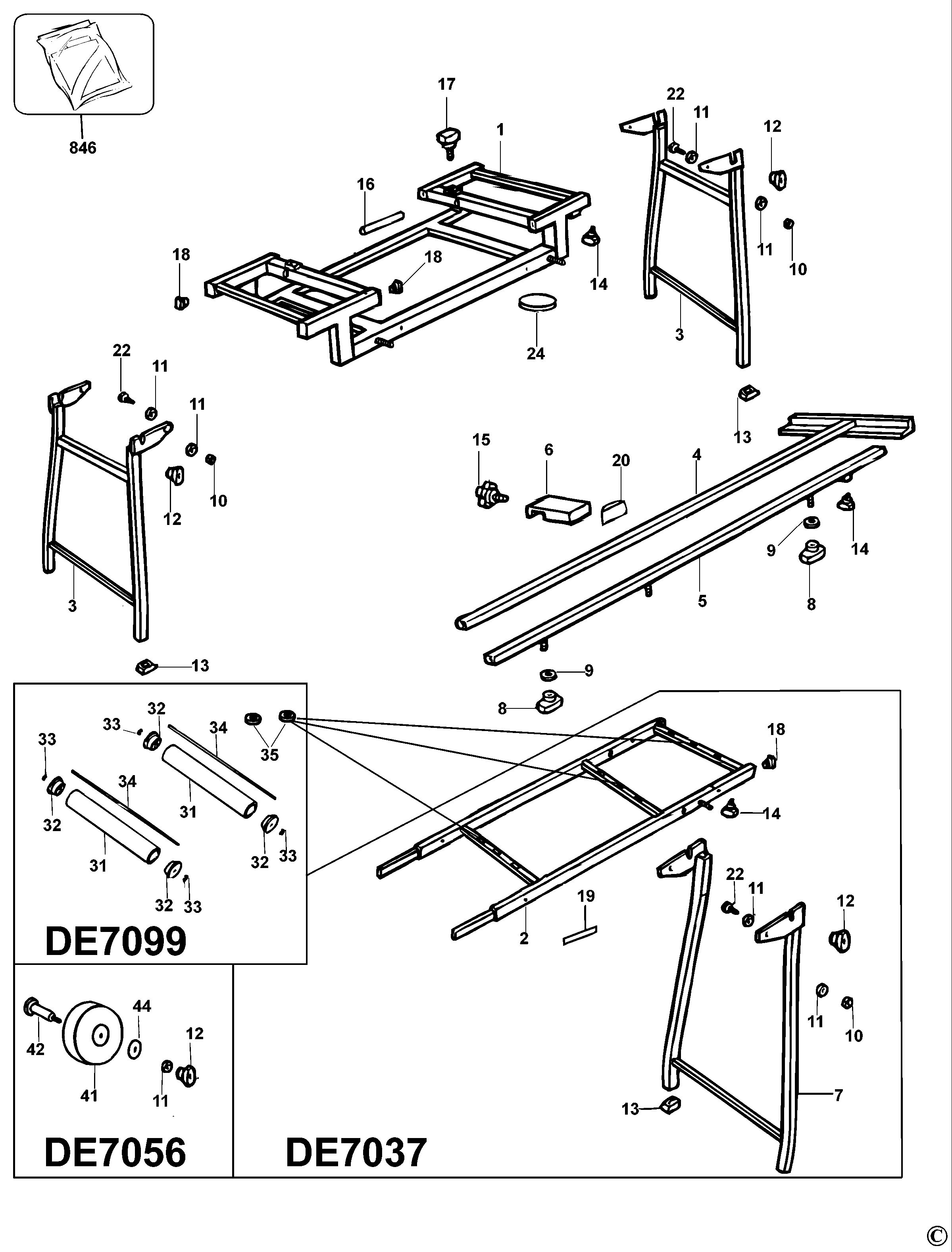 DEWALT EXTENSION TABLE (Type 4)