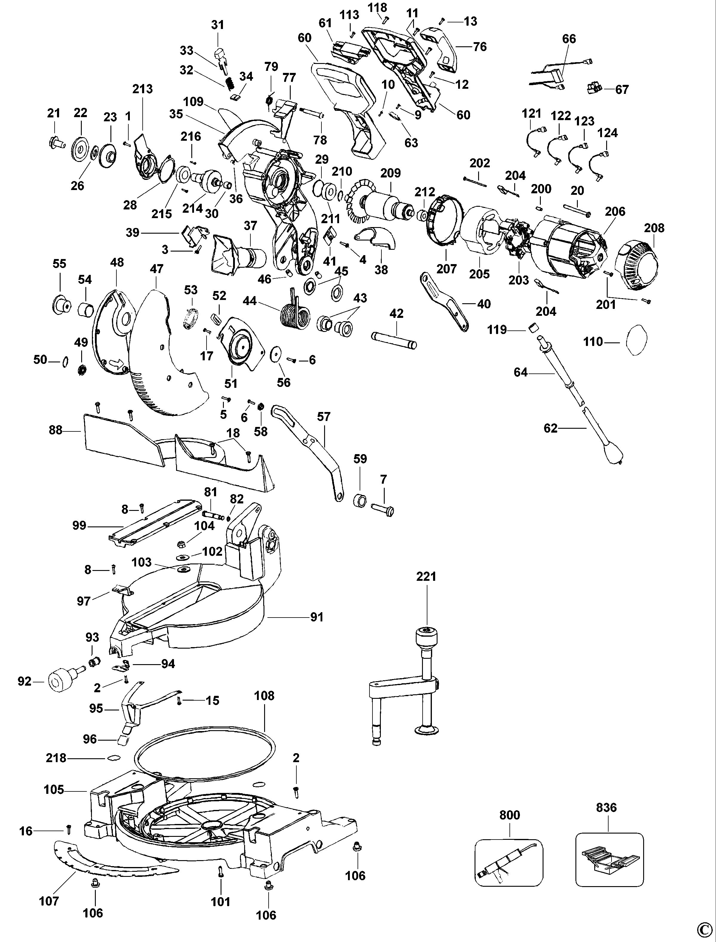 DEWALT MITRE SAW (Type 1)