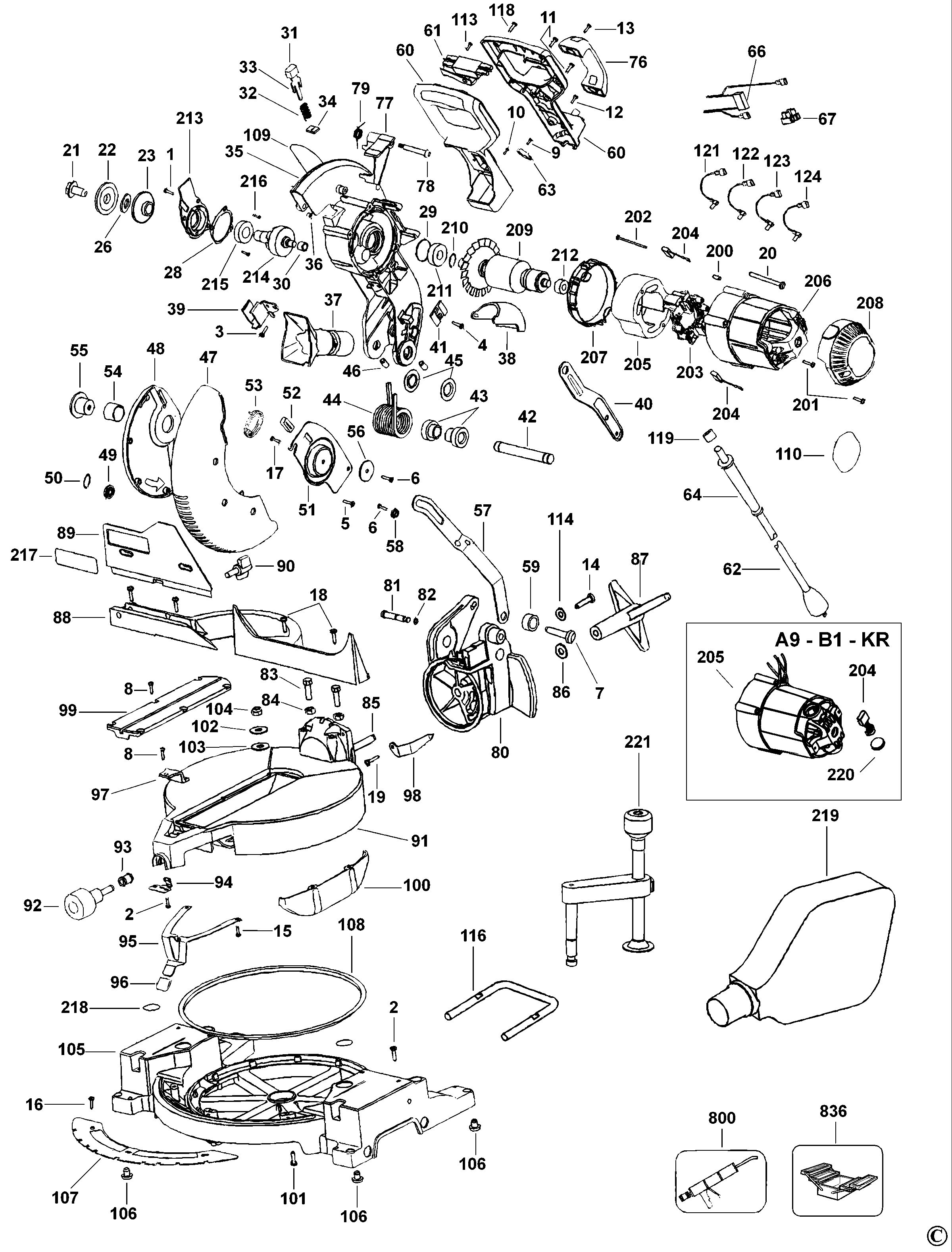 DEWALT MITRE SAW (Type 1)