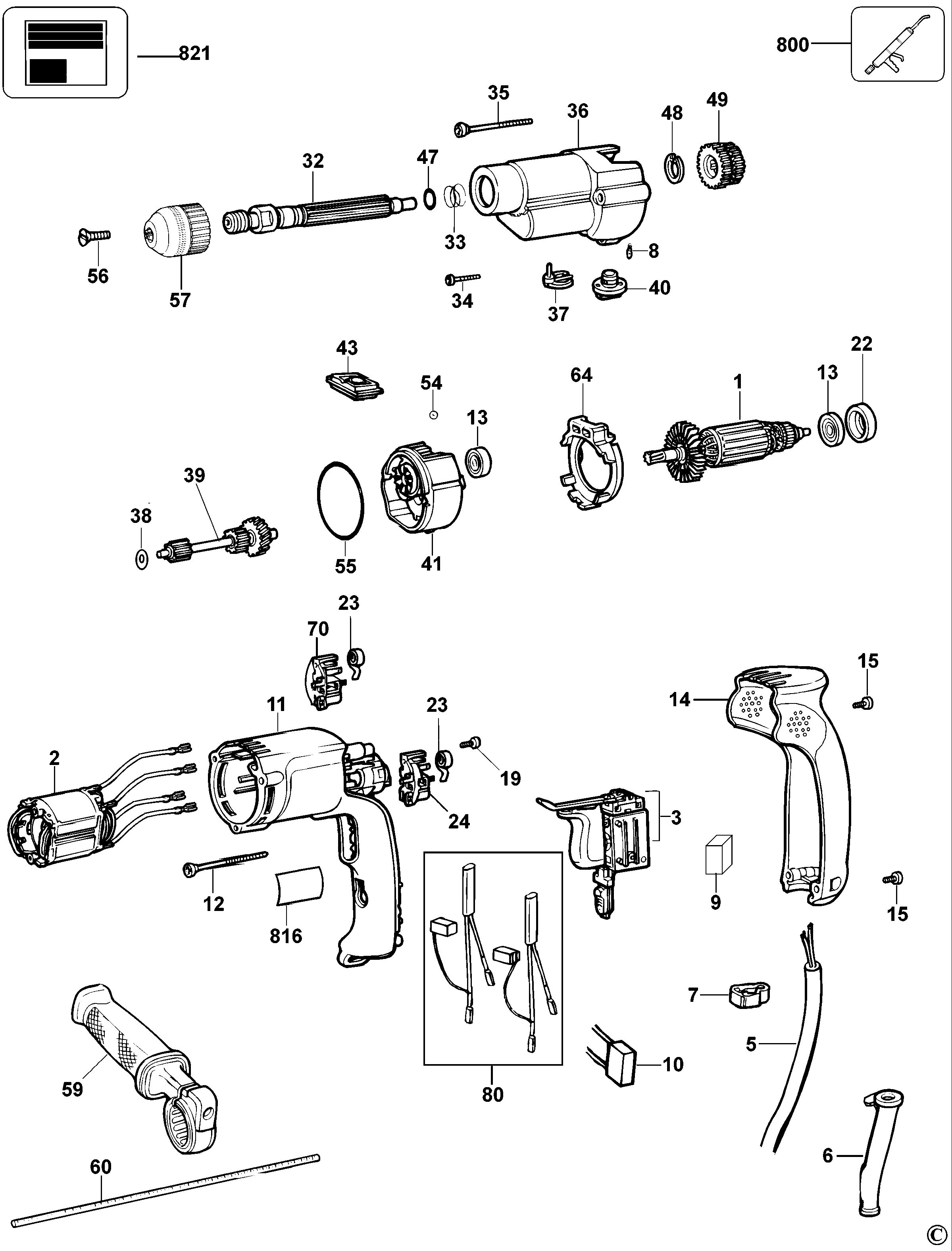 DEWALT DRILL (Type 4)