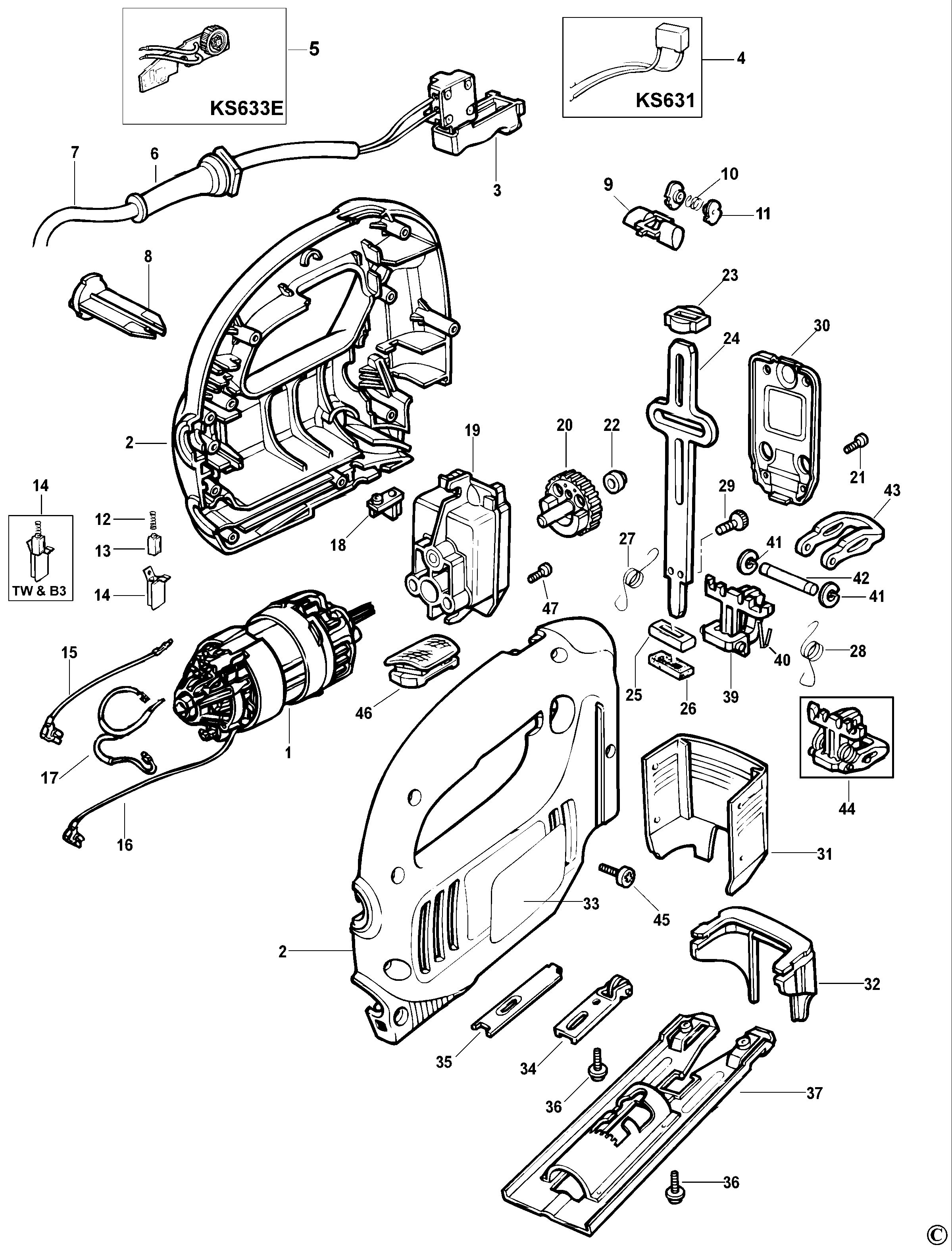 BLACK+DECKER JIGSAW (Type 2)