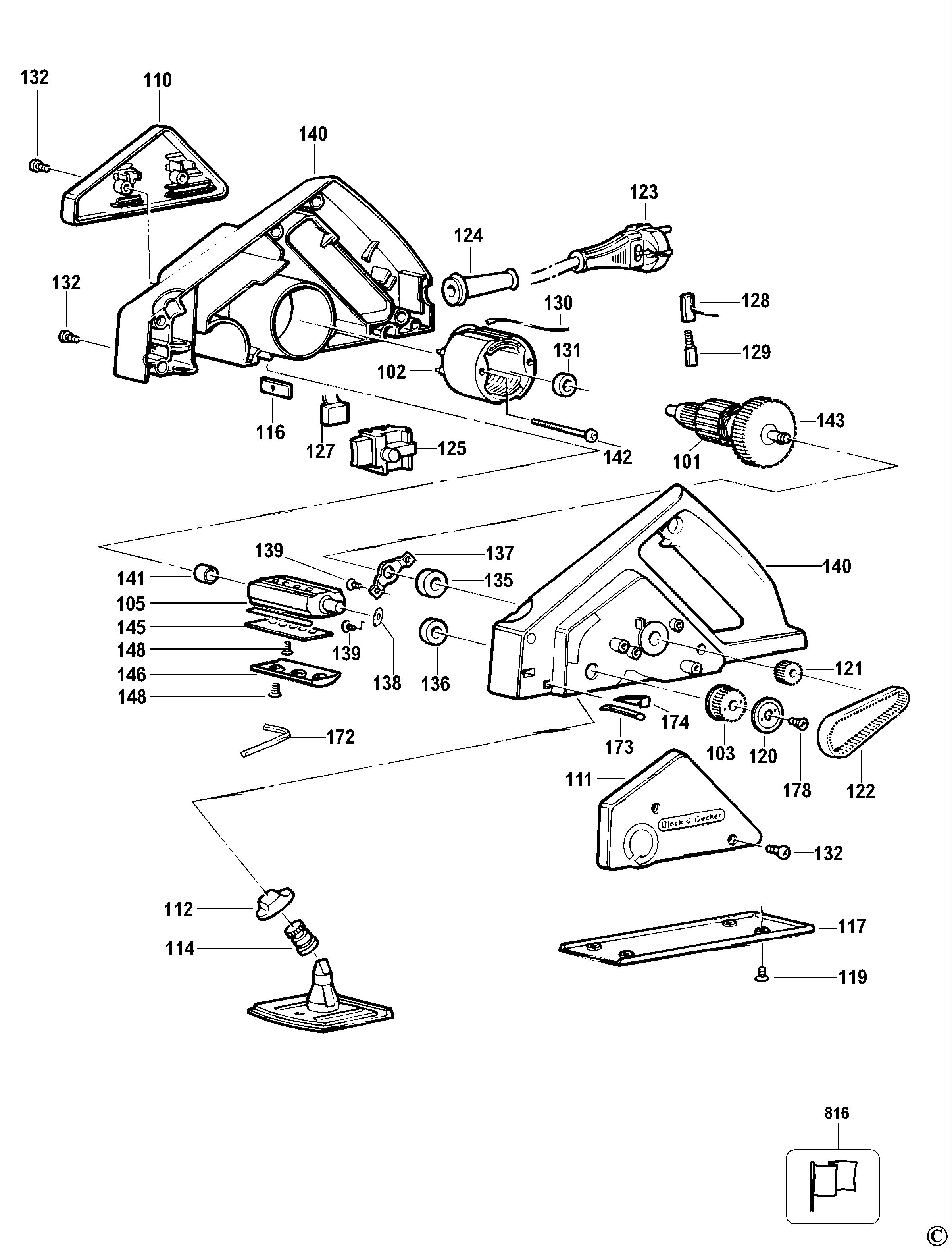 BLACK+DECKER PLANER (Type 4)