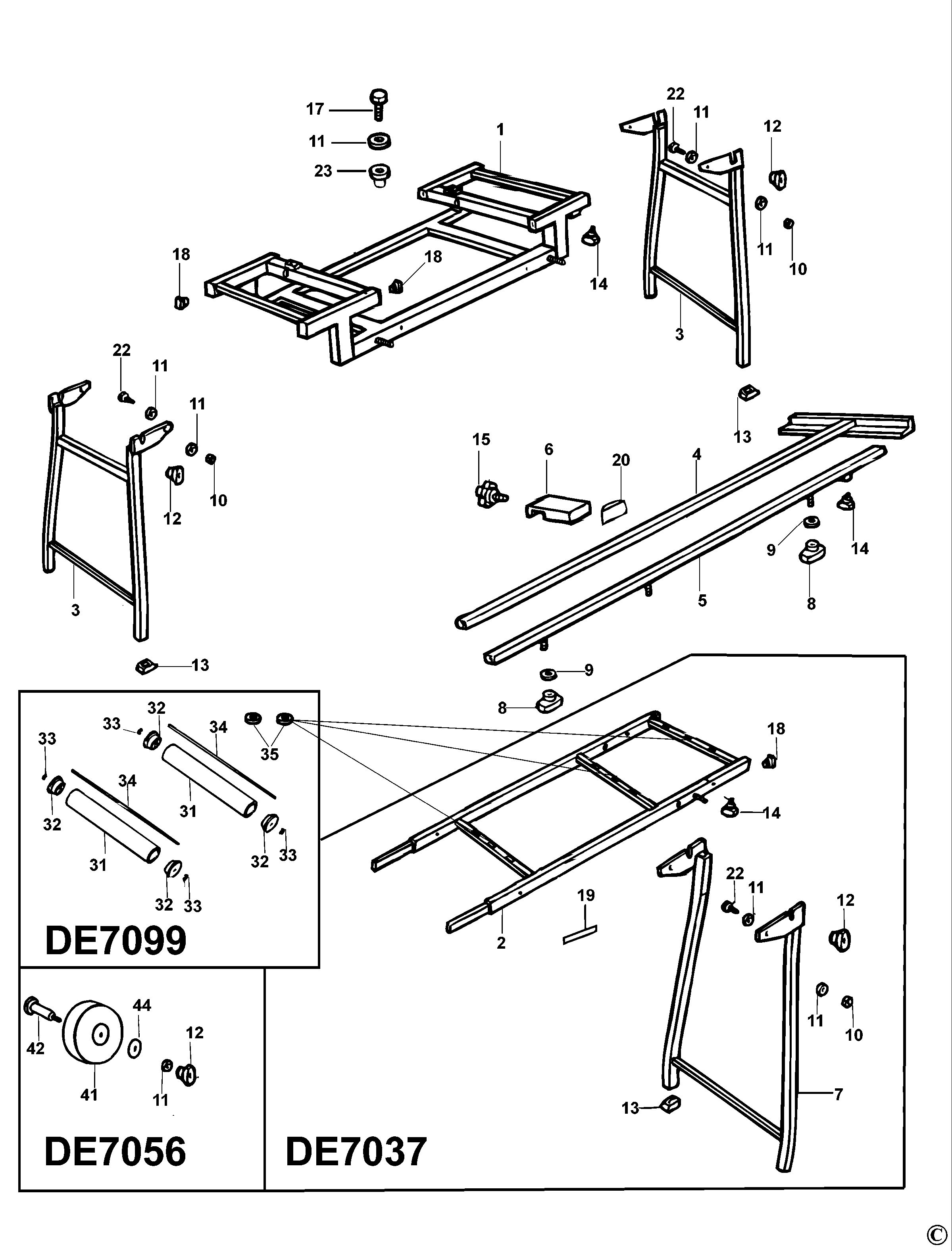 DEWALT EXTENSION TABLE (Type 4)