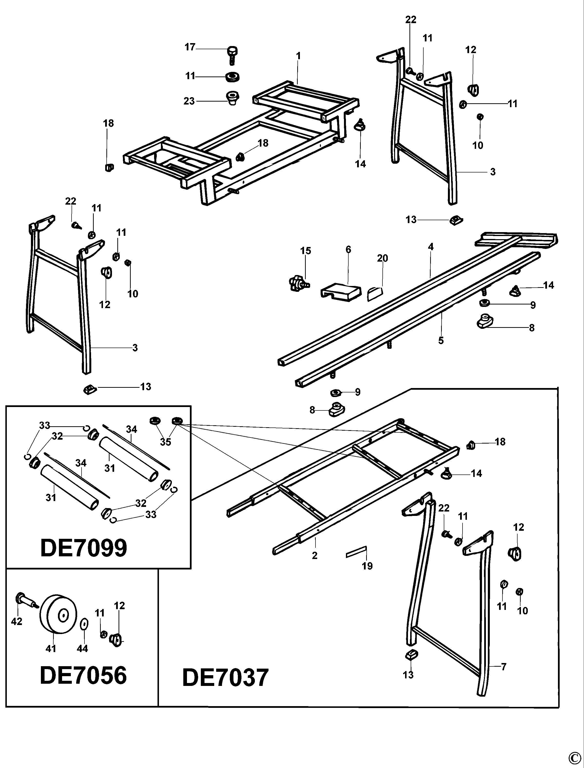 DEWALT EXTENSION TABLE (Type 4)