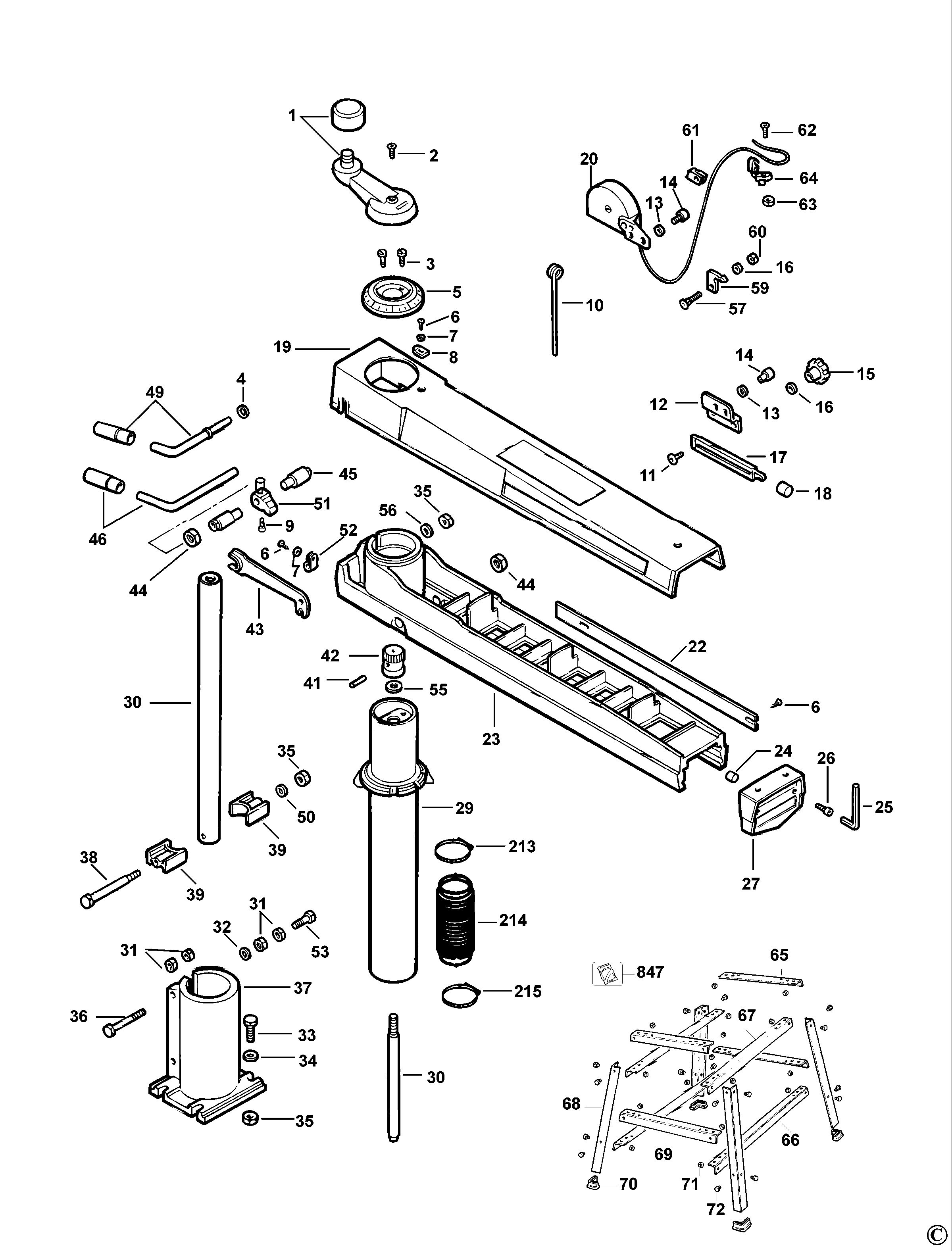 DEWALT RADIAL ARM SAW (Type 3)