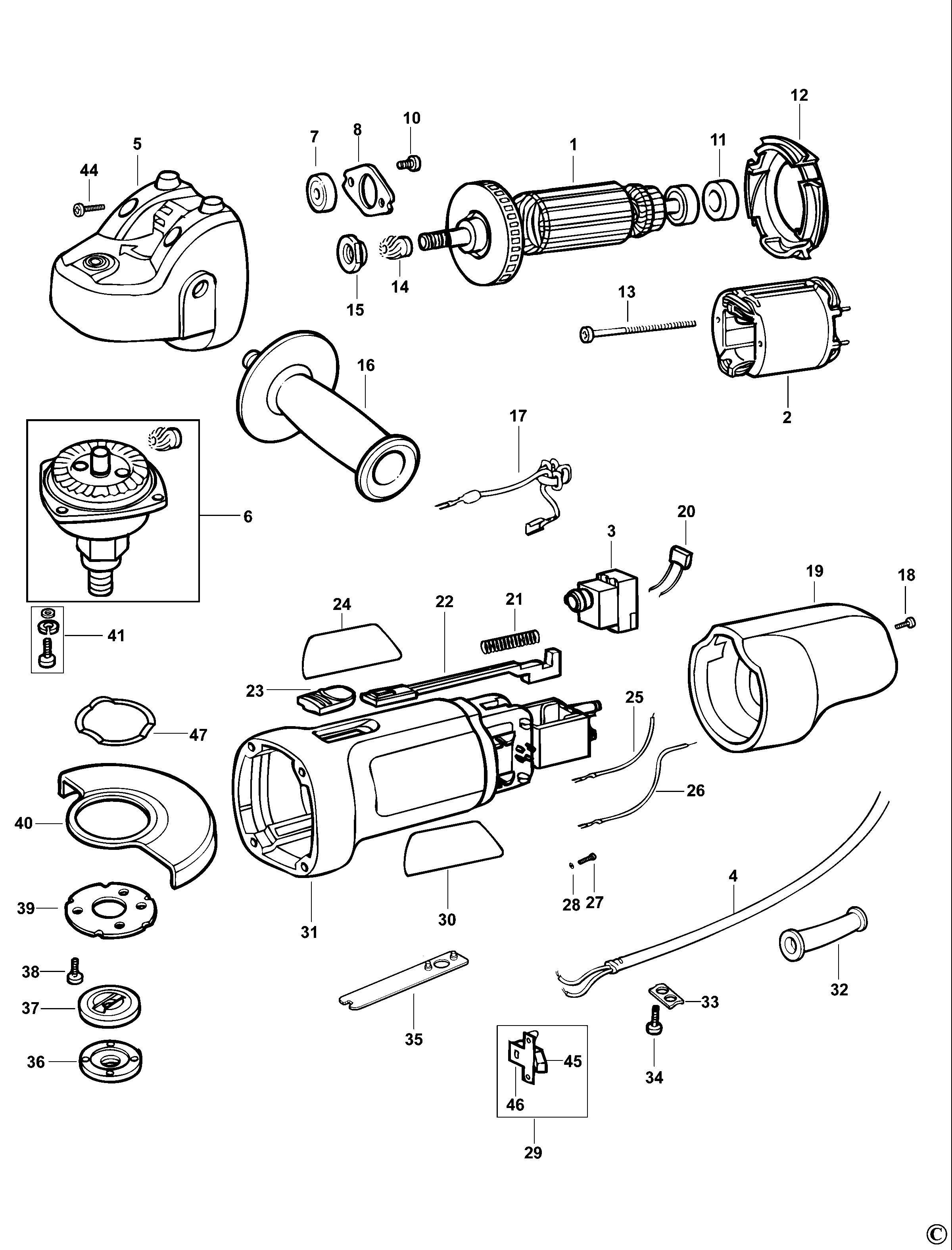 BLACK+DECKER ANGLE GRINDER (Type 2)