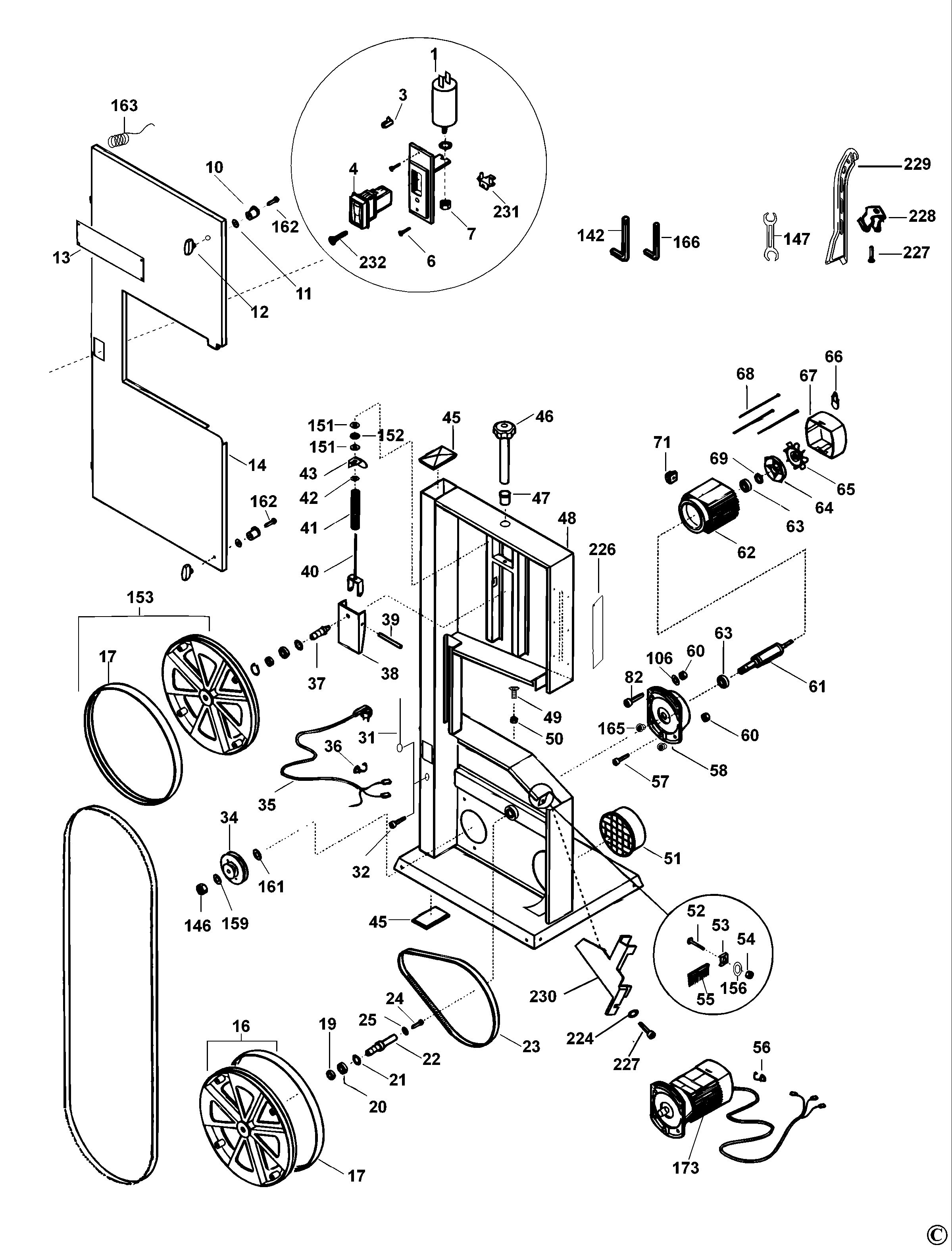 DEWALT BANDSAW (Type 2)