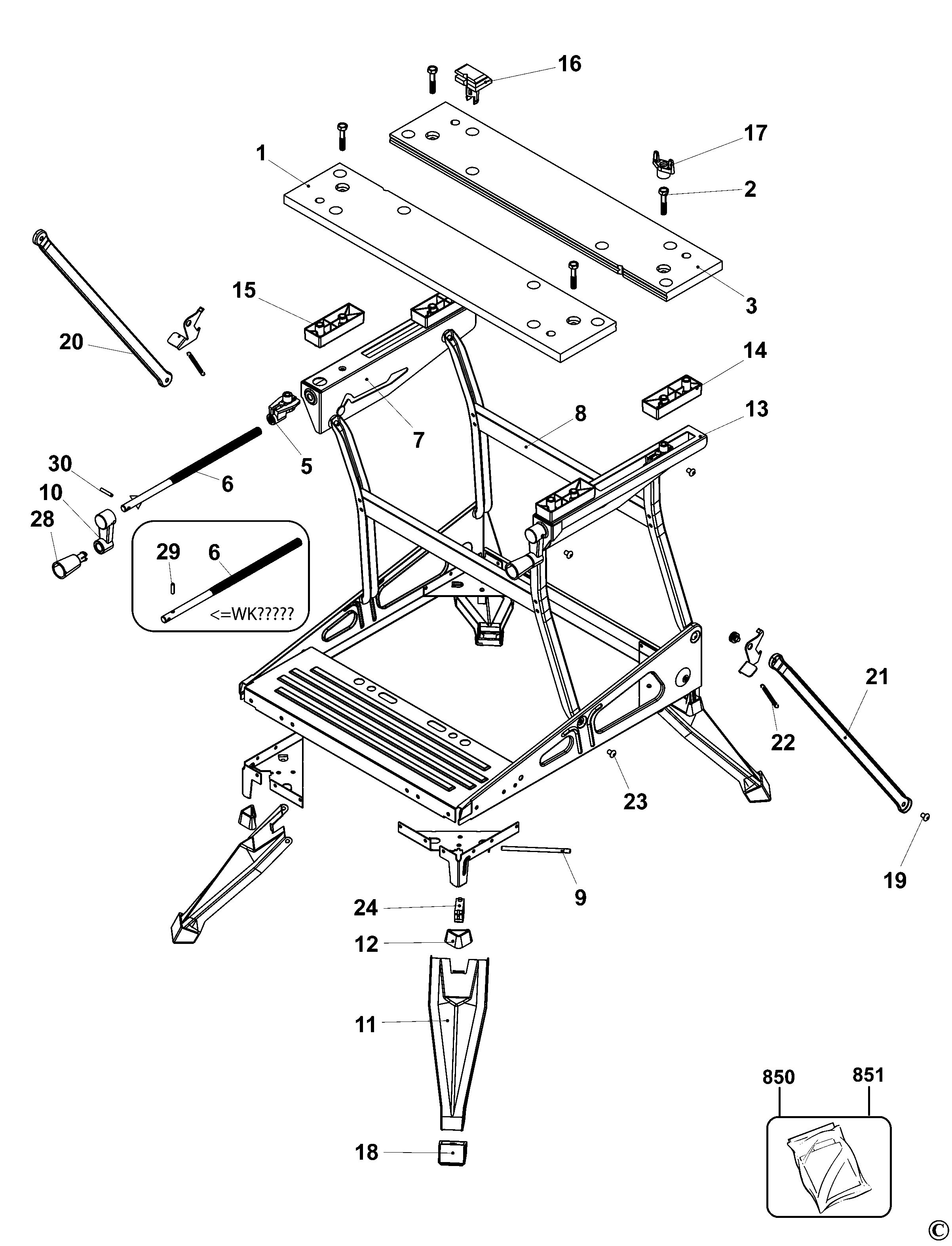 BLACK+DECKER WORKMATE (Type 11)