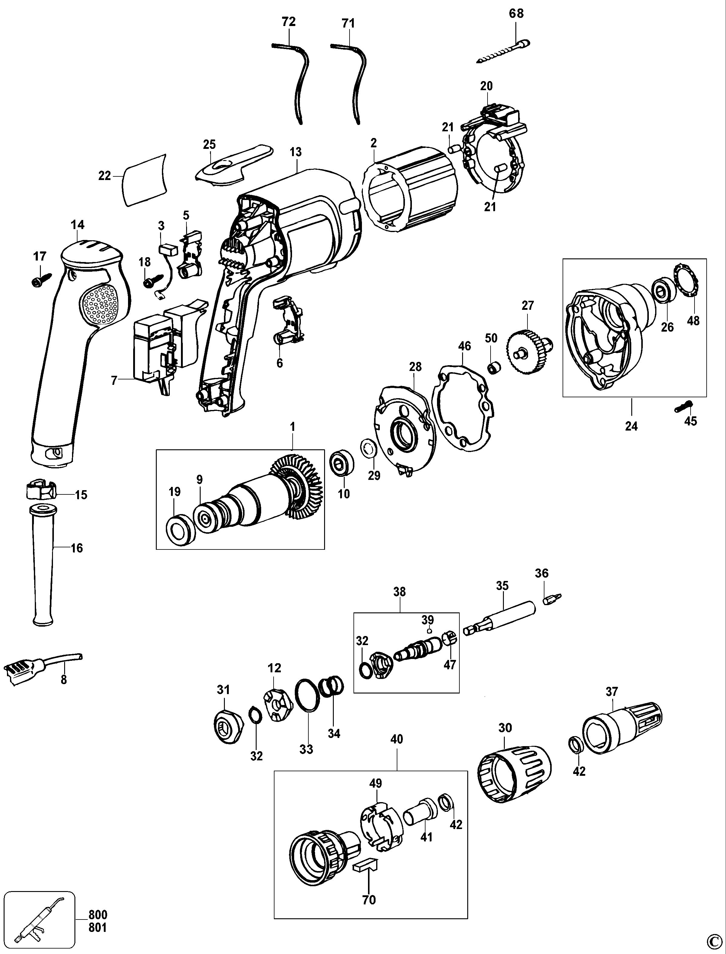 DEWALT SCREWDRIVER (Type 2)