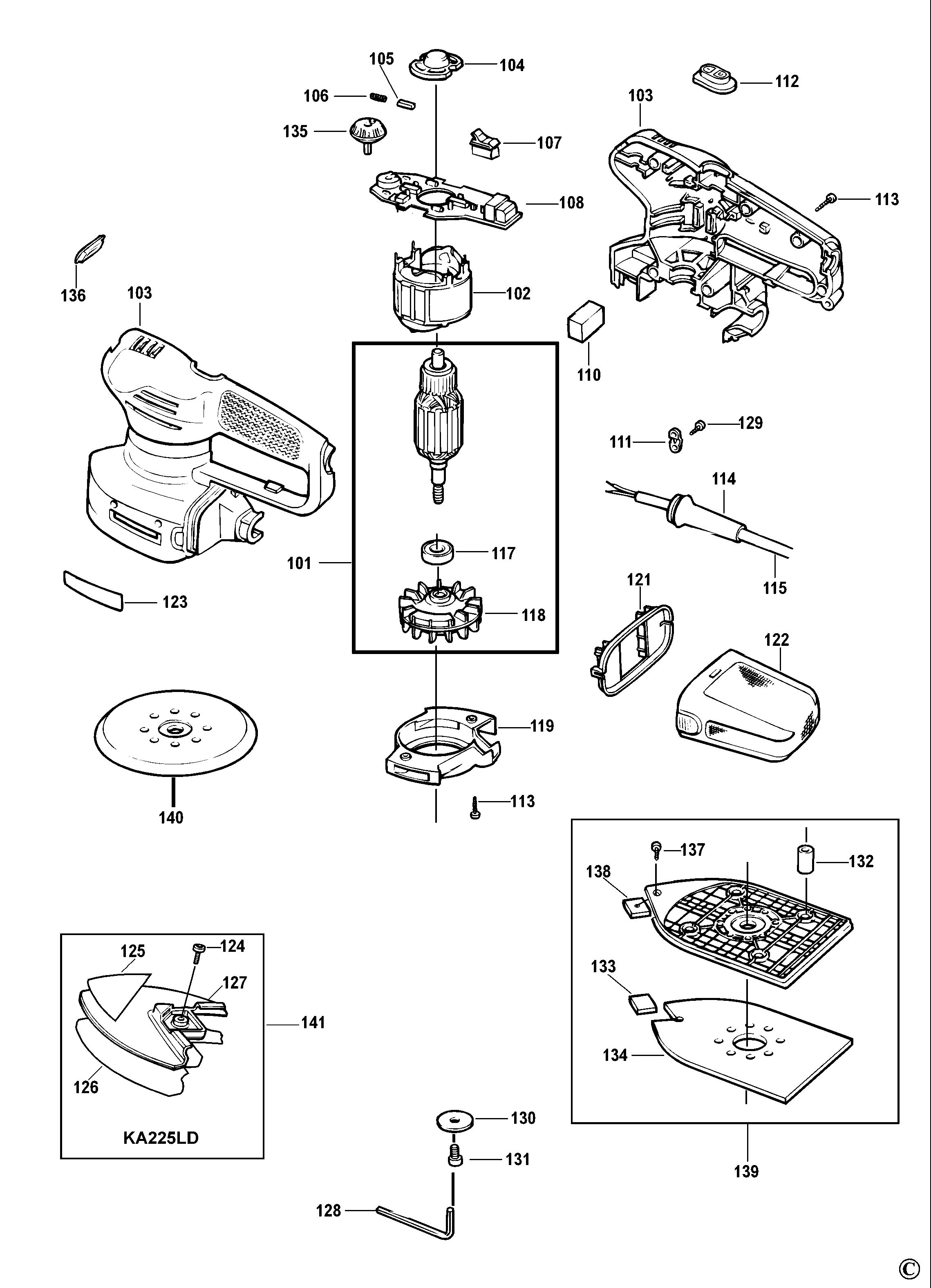 BLACK+DECKER SANDER (Type 2)