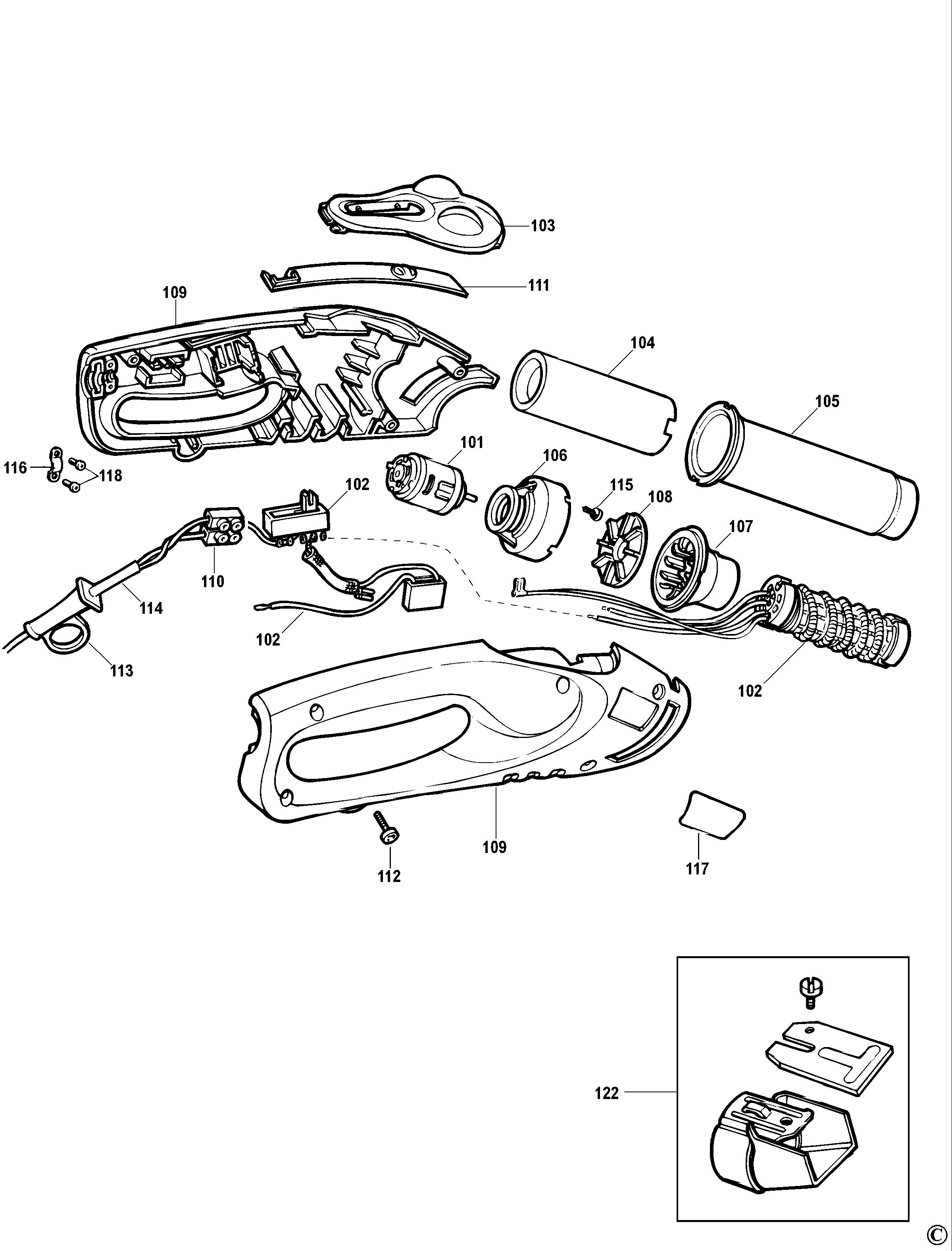 BLACK+DECKER HEATGUN (Type 2)